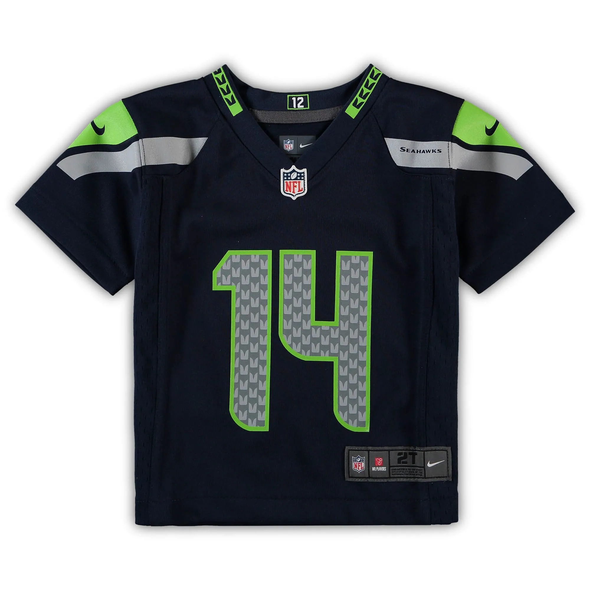 DK Metcalf Seattle Seahawks  Toddler Game Jersey - Navy