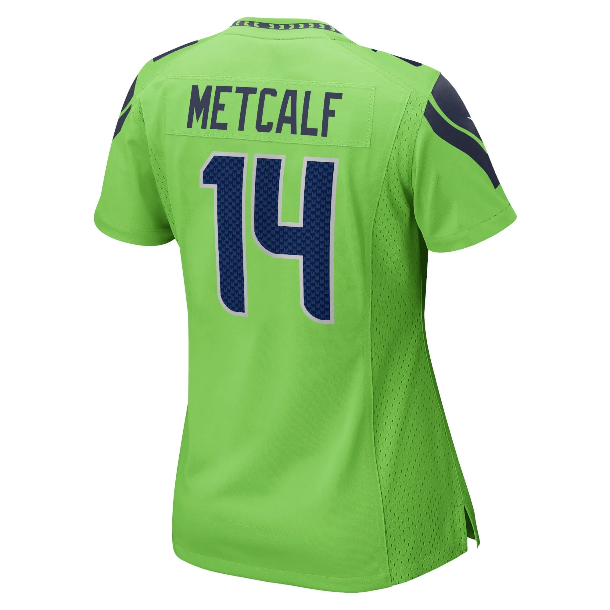 DK Metcalf Seattle Seahawks  Women's Game Jersey - Neon Green