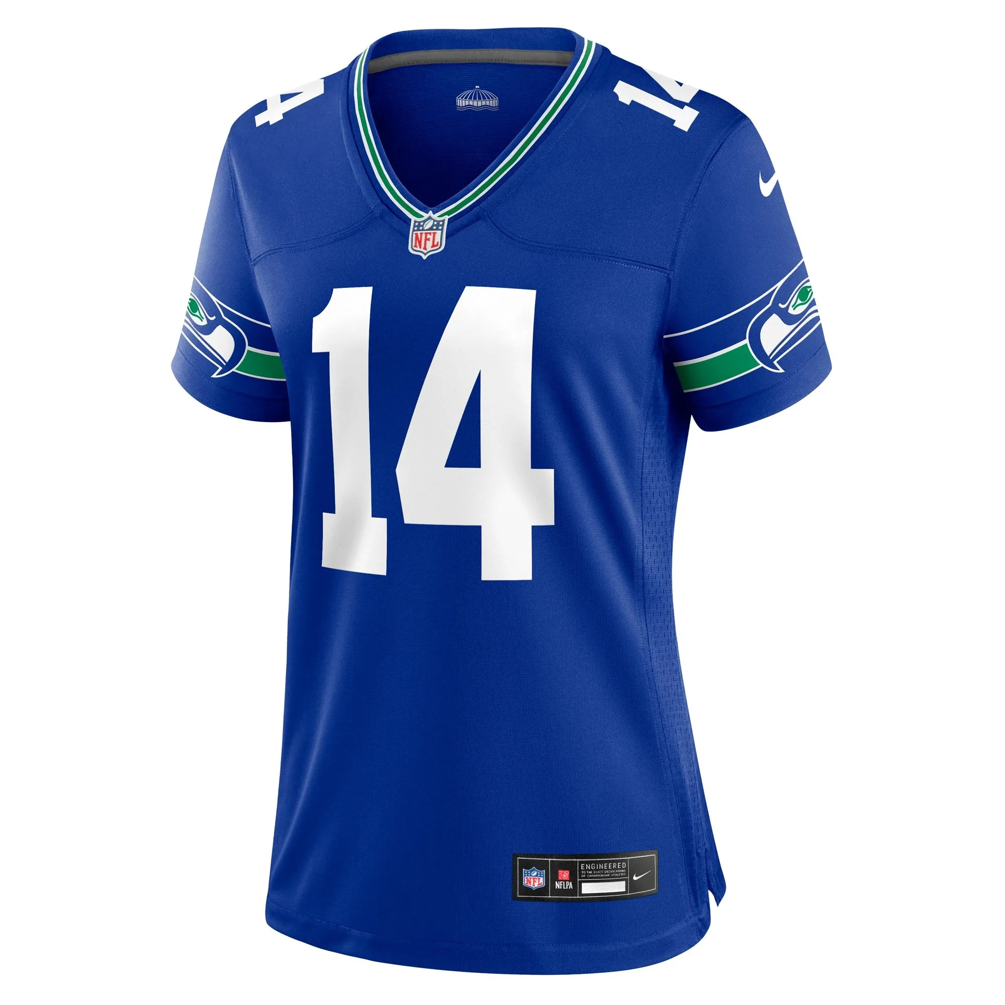 DK Metcalf Seattle Seahawks  Women's Player Jersey - Royal