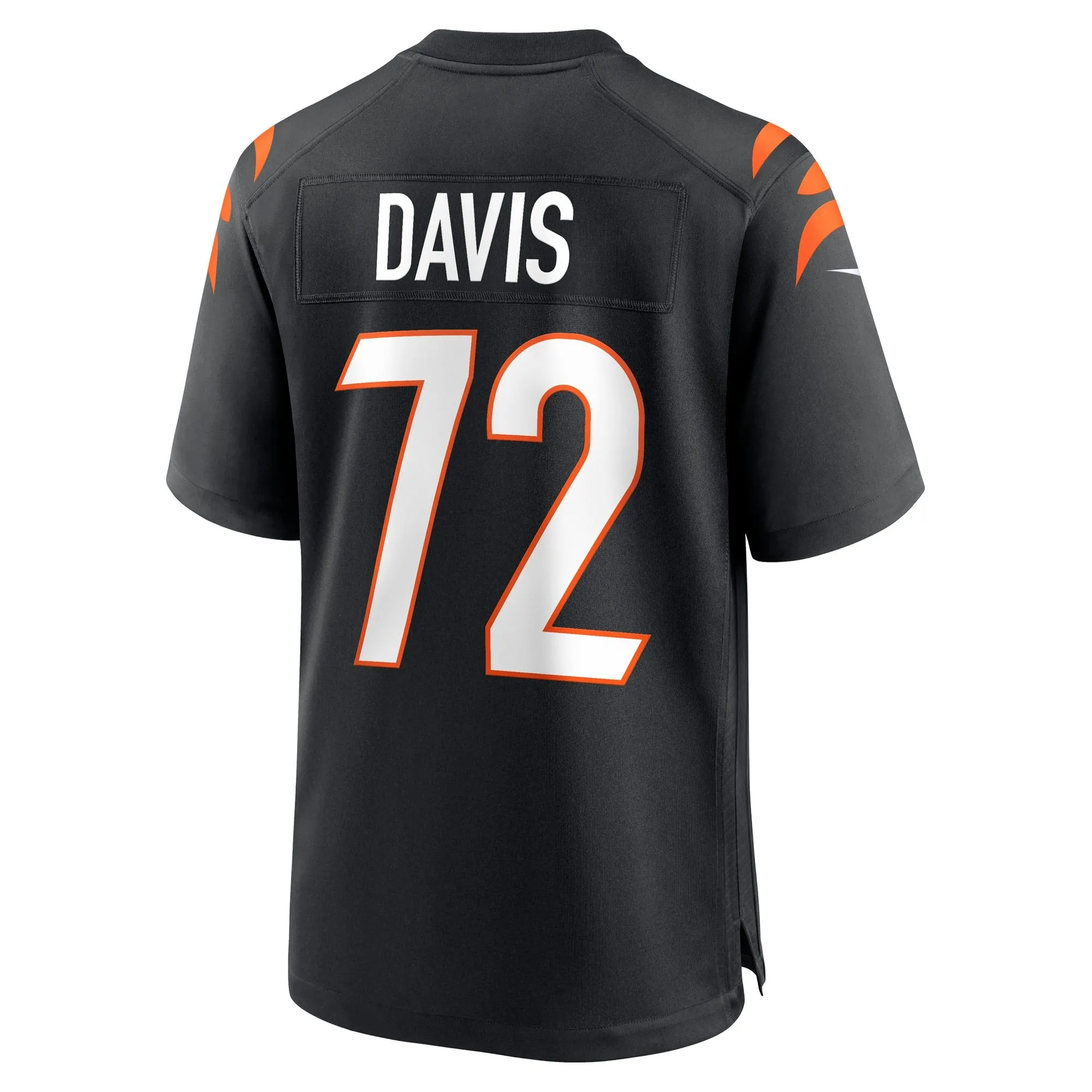 Domenique Davis Cincinnati Bengals  Game Player Jersey - Black