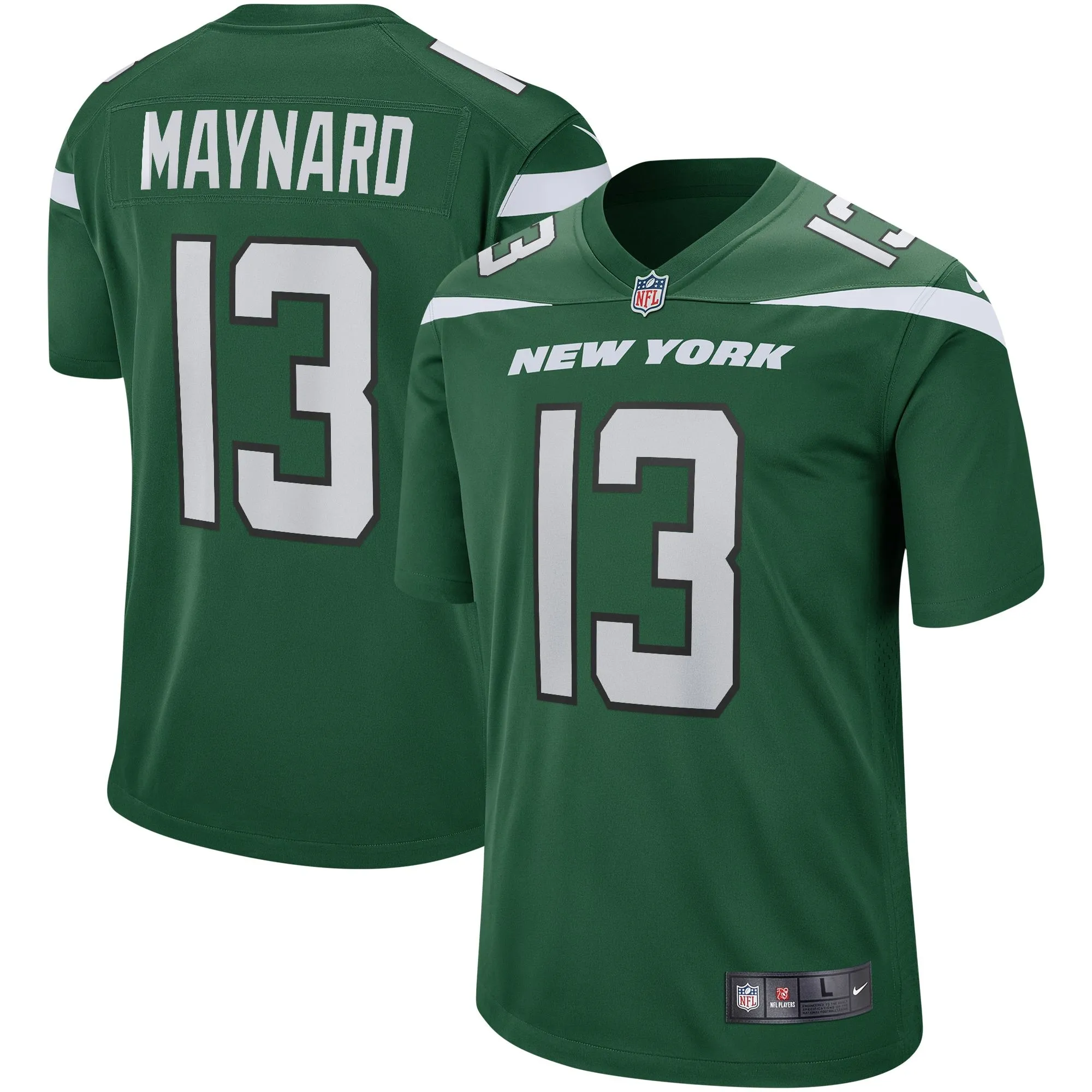 Don Maynard New York Jets  Game Retired Player Jersey - Gotham Green