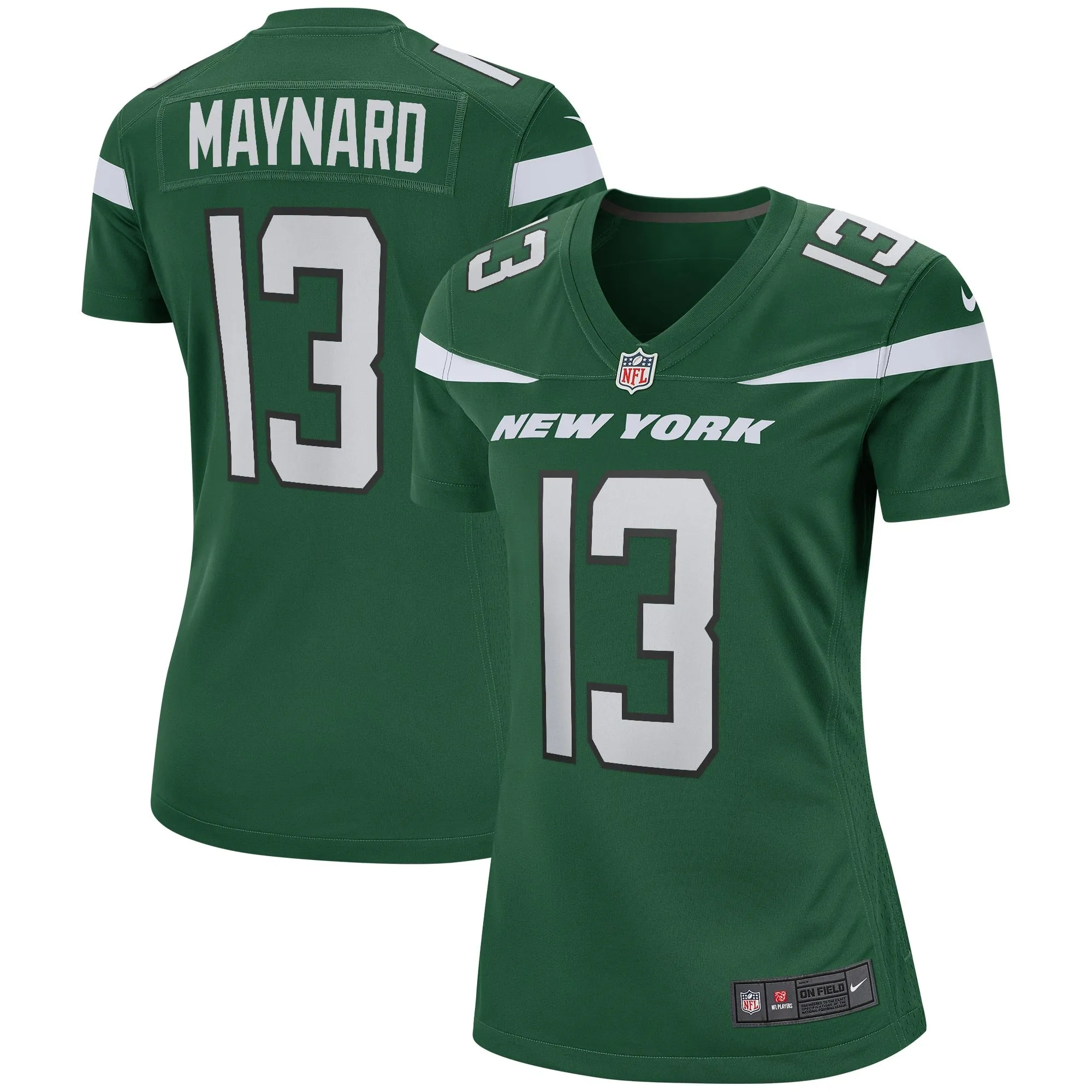 Don Maynard New York Jets  Women's Game Retired Player Jersey - Gotham Green