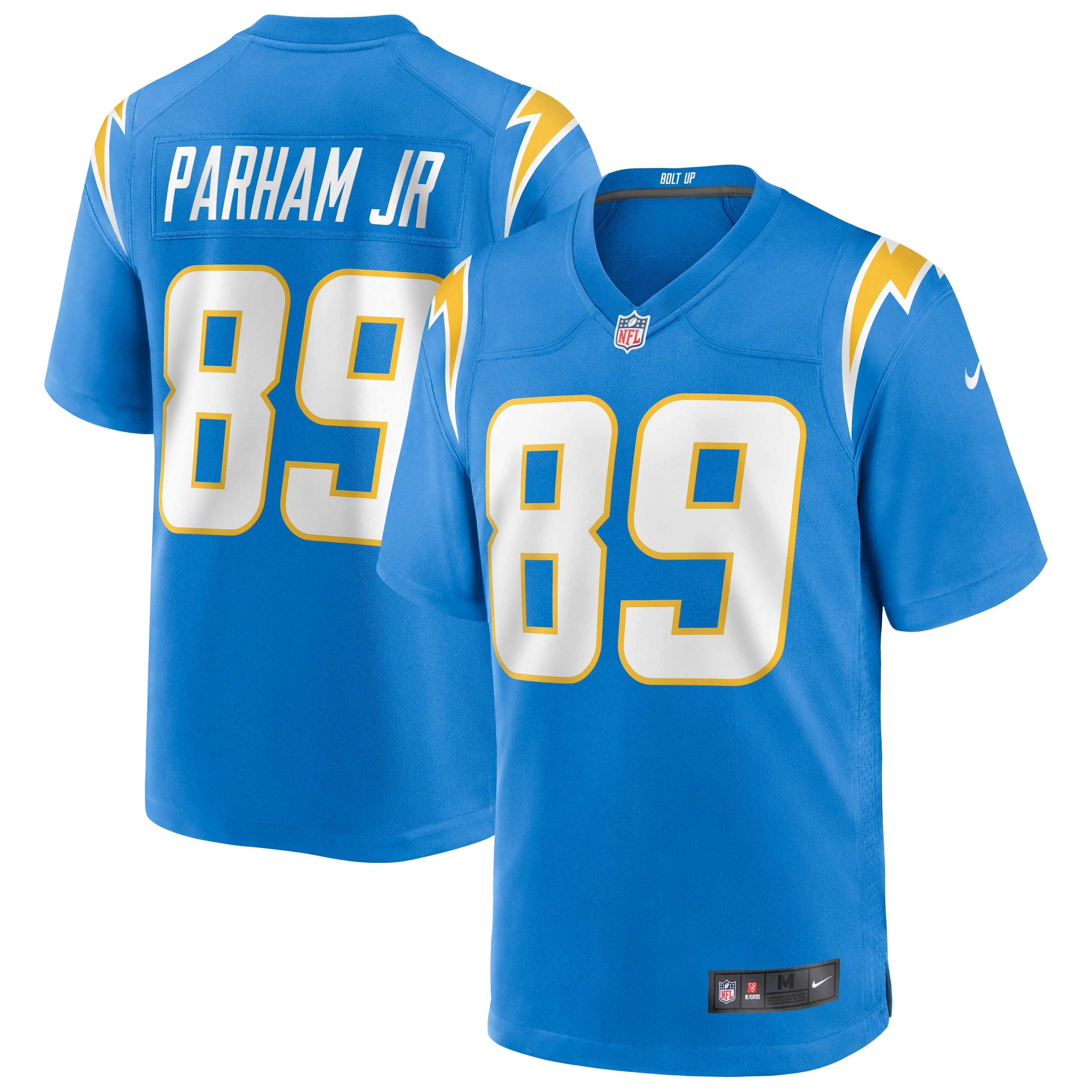 Donald Parham Jr. Los Angeles Chargers  Game Jersey - Powder Blue