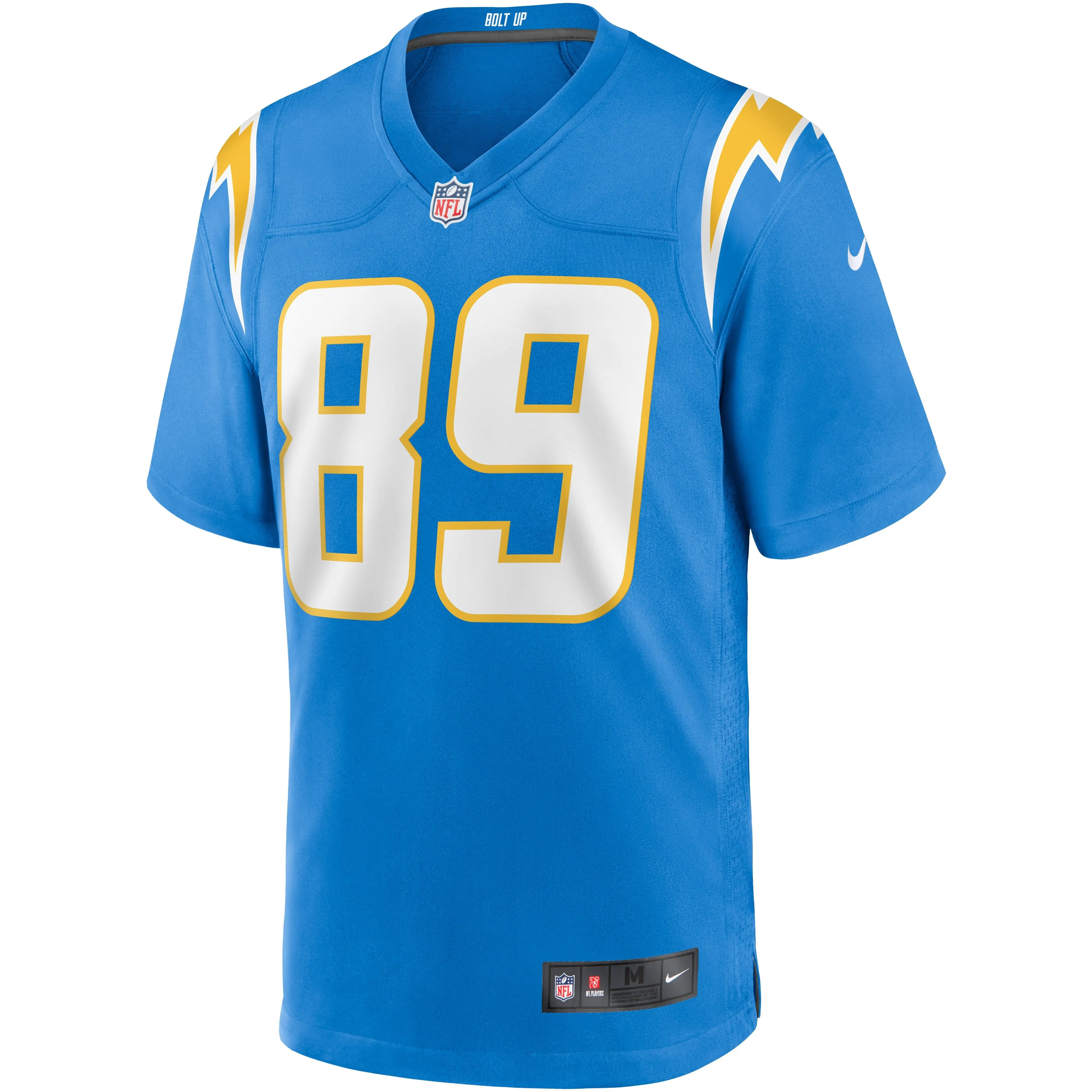 Donald Parham Jr. Los Angeles Chargers  Game Jersey - Powder Blue