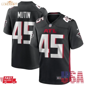 Donavan Mutin Atlanta Falcons   Game Jersey    Black