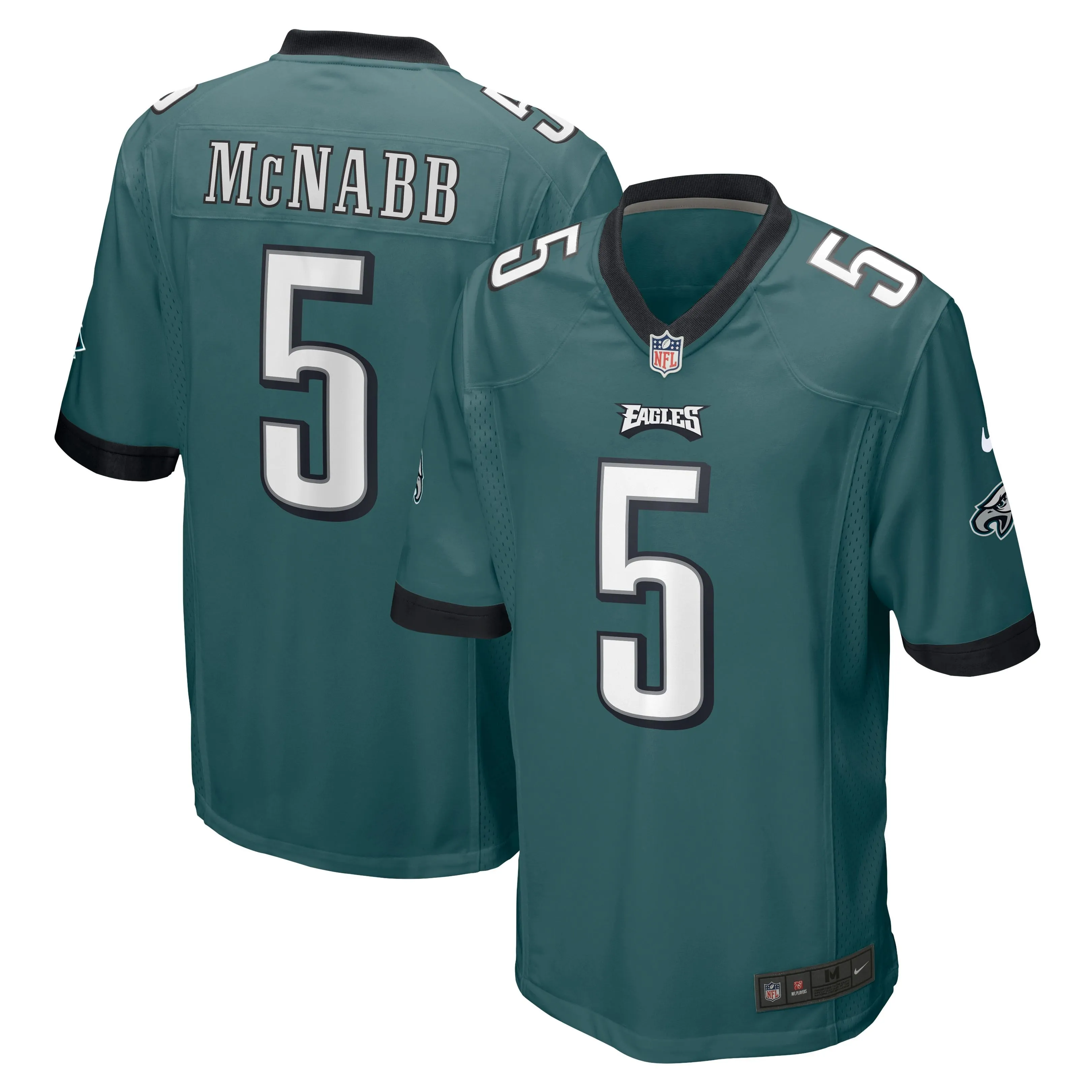 Donovan McNabb Philadelphia Eagles  Retired Player Jersey - Midnight Green