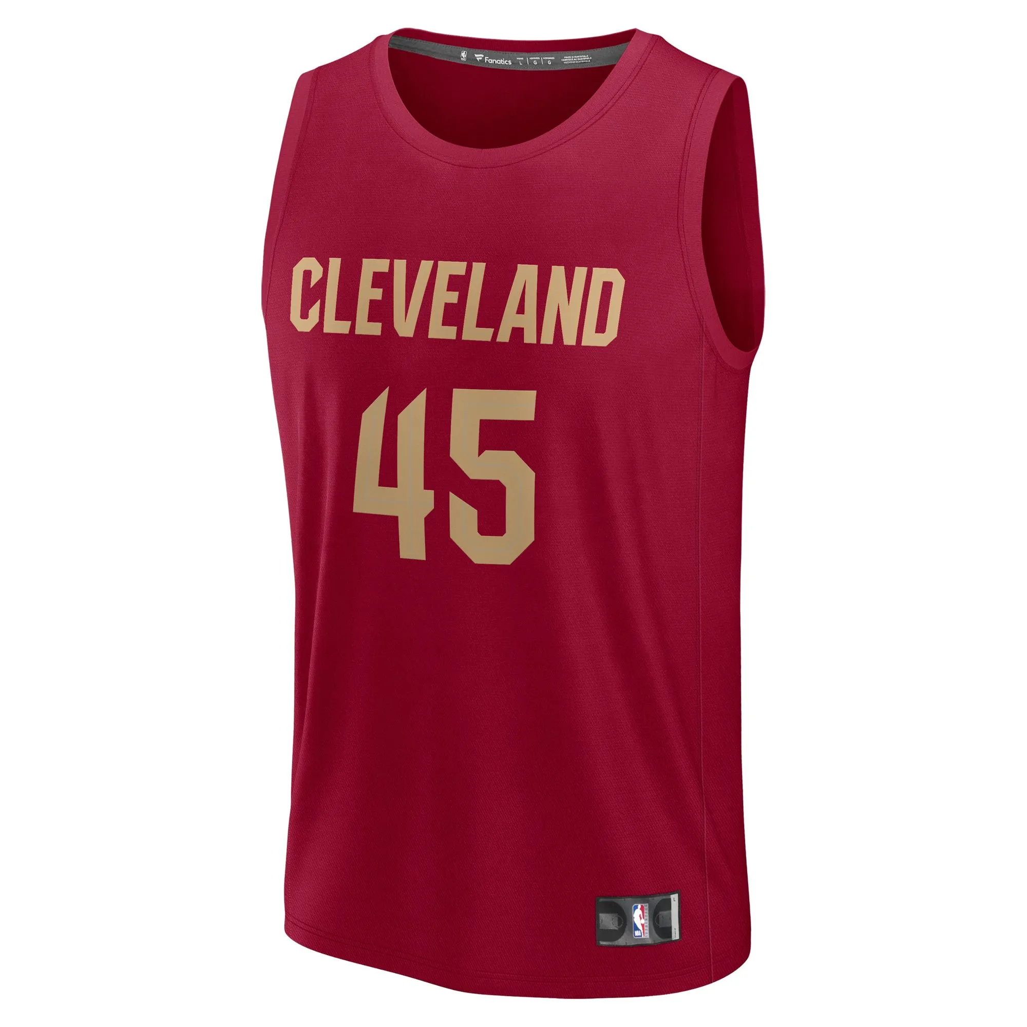 Donovan Mitchell Cleveland Cavaliers Fanatics Branded Youth Fast Break Player Jersey - Icon Edition - Wine