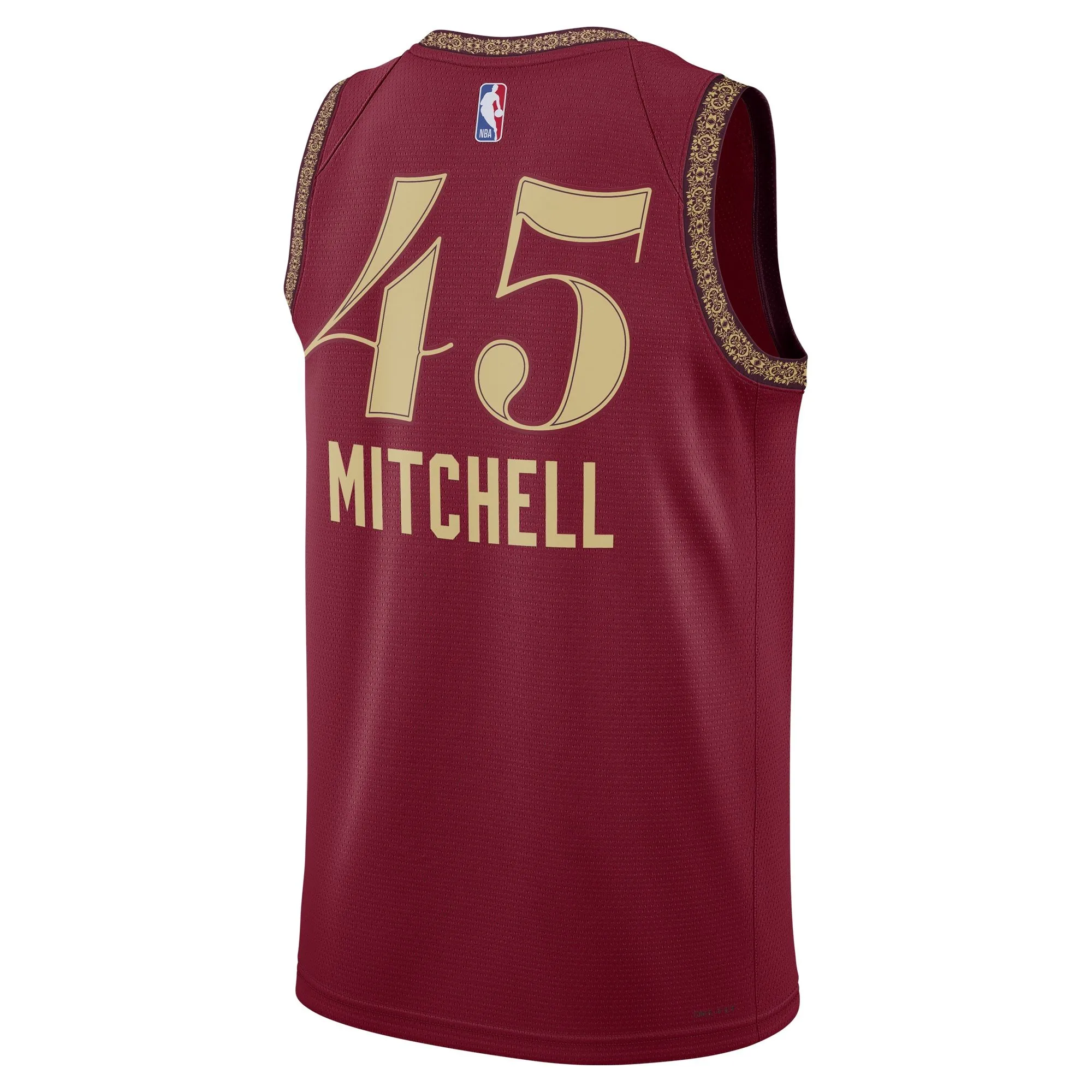 Donovan Mitchell Cleveland Cavaliers  Unisex 2023/24 Swingman Jersey - Wine - City Edition