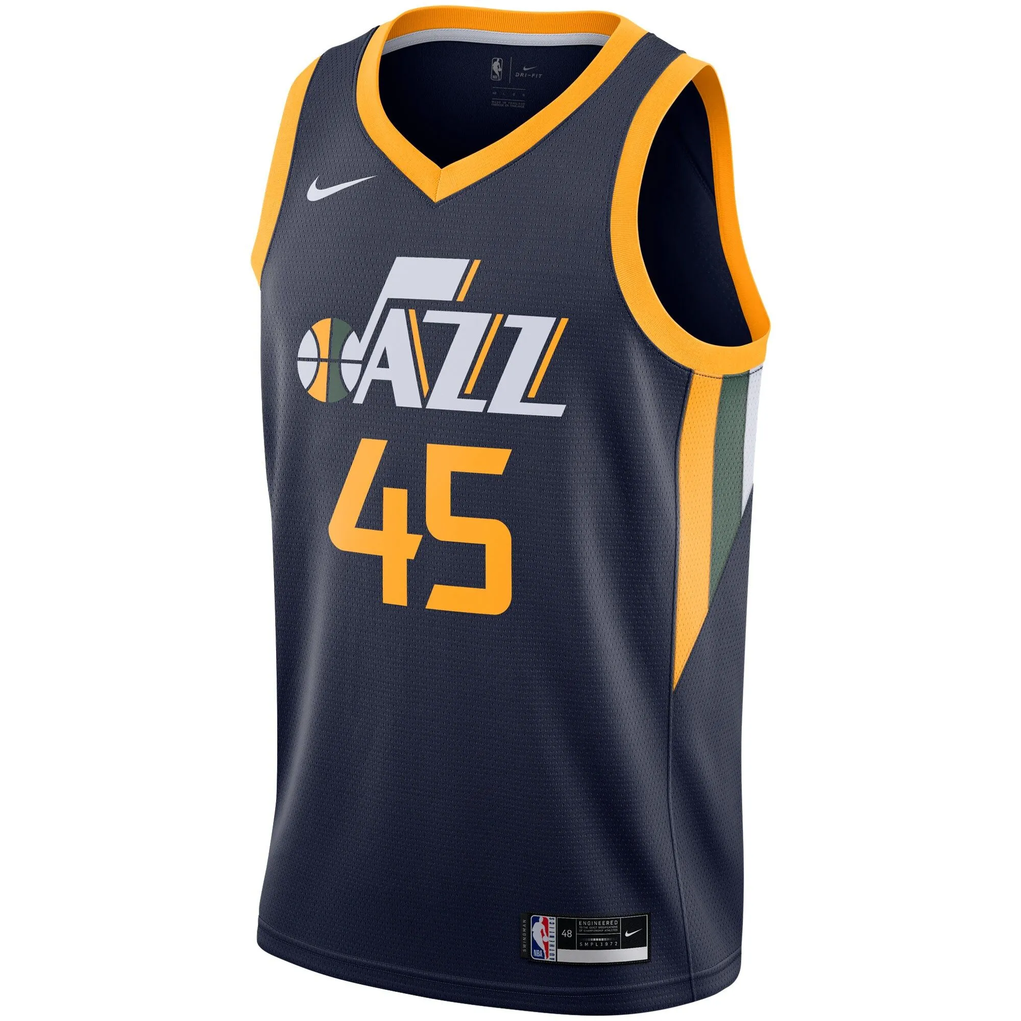 Donovan Mitchell Utah Jazz  2020/21 Swingman Jersey - Navy - Icon Edition