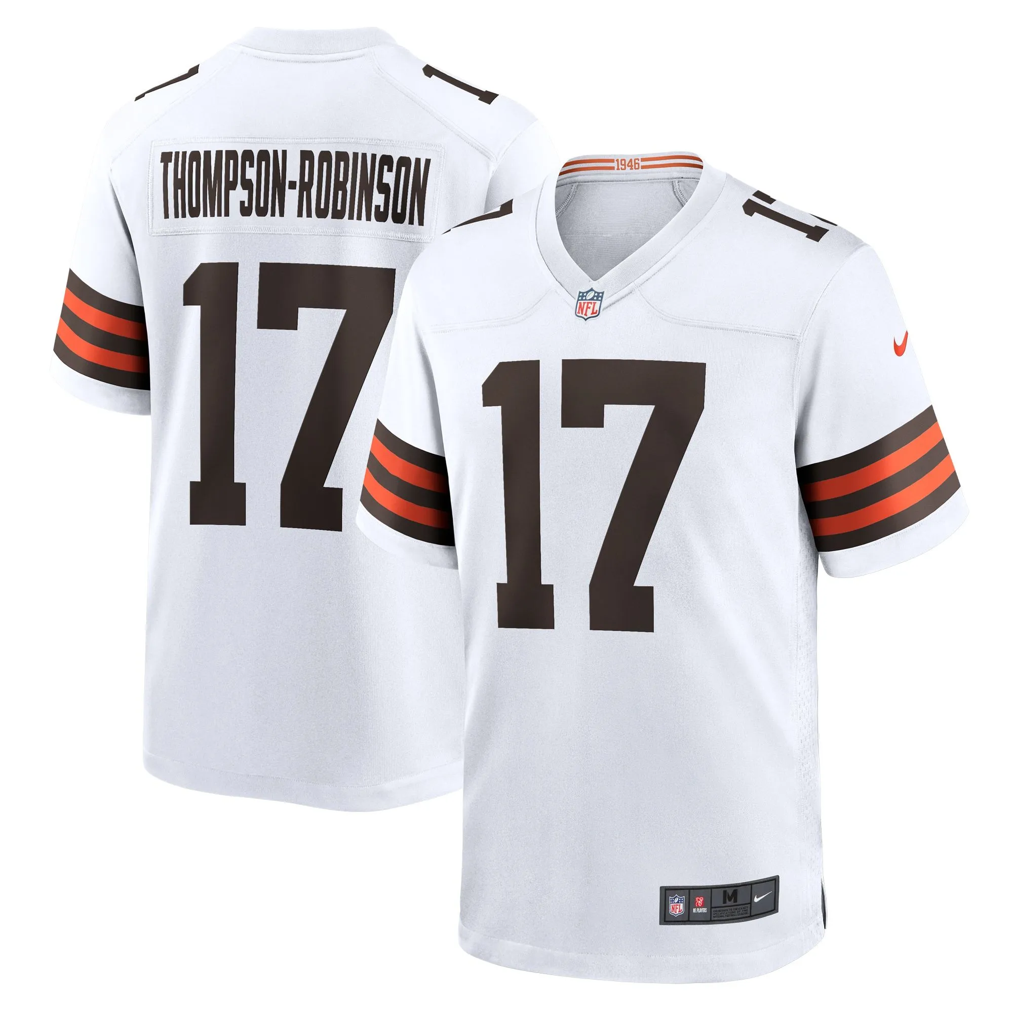 Dorian Thompson-Robinson Cleveland Browns   Game Jersey -  White