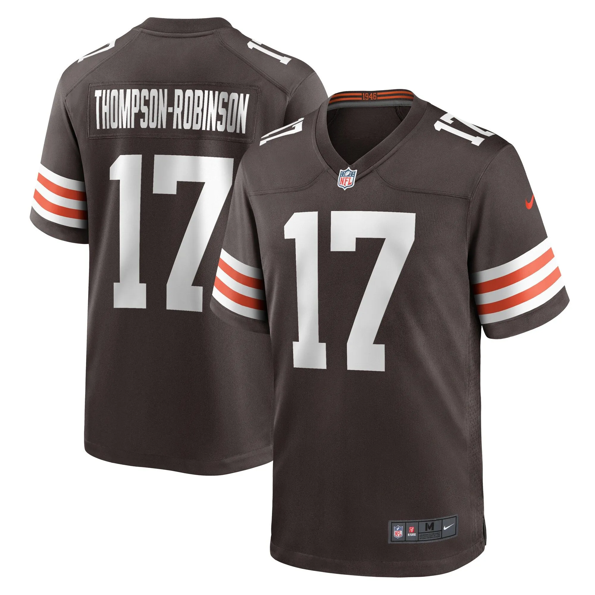 Dorian Thompson-Robinson Cleveland Browns  Team Game Jersey -  Brown