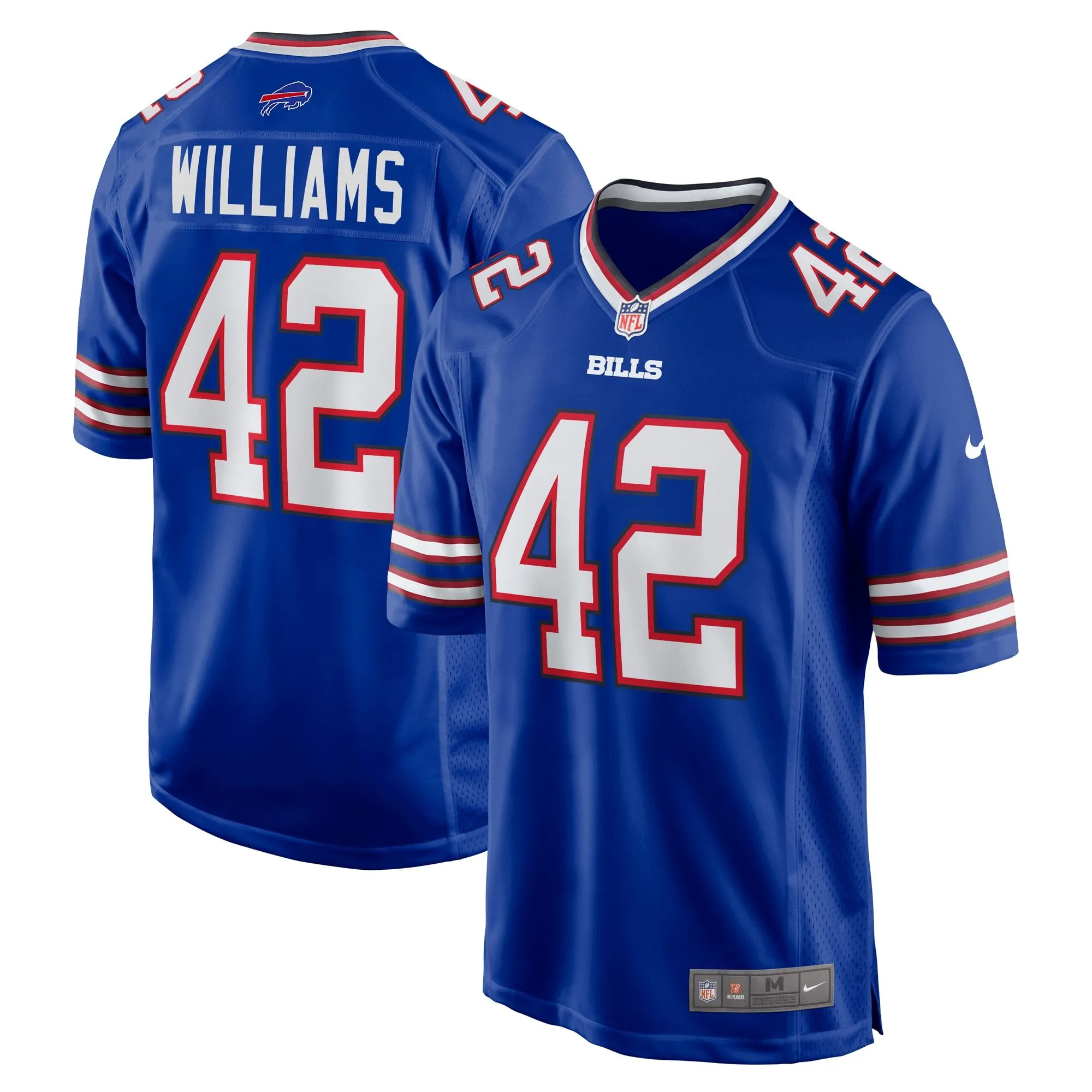 Dorian Williams Buffalo Bills  Home Game Jersey - Royal