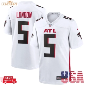 Drake London Atlanta Falcons  Away Game Player Jersey   White