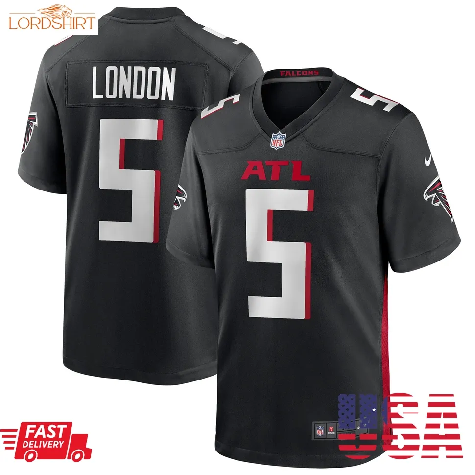 Drake London Atlanta Falcons  Player Game Jersey   Black