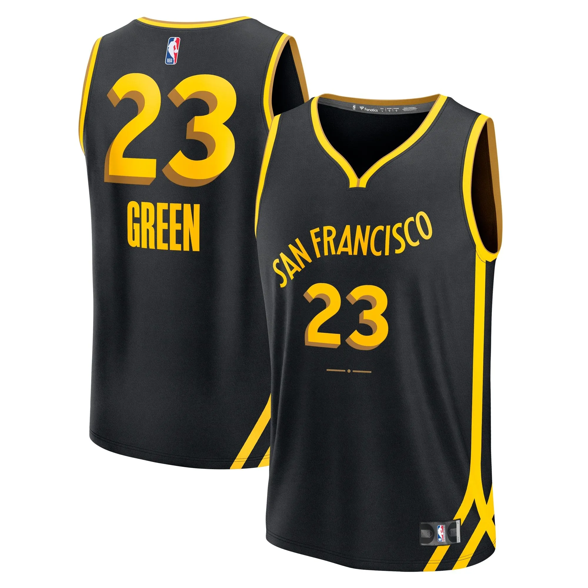 Draymond Green Golden State Warriors Fanatics Branded Fast Break Jersey - Black - City Edition