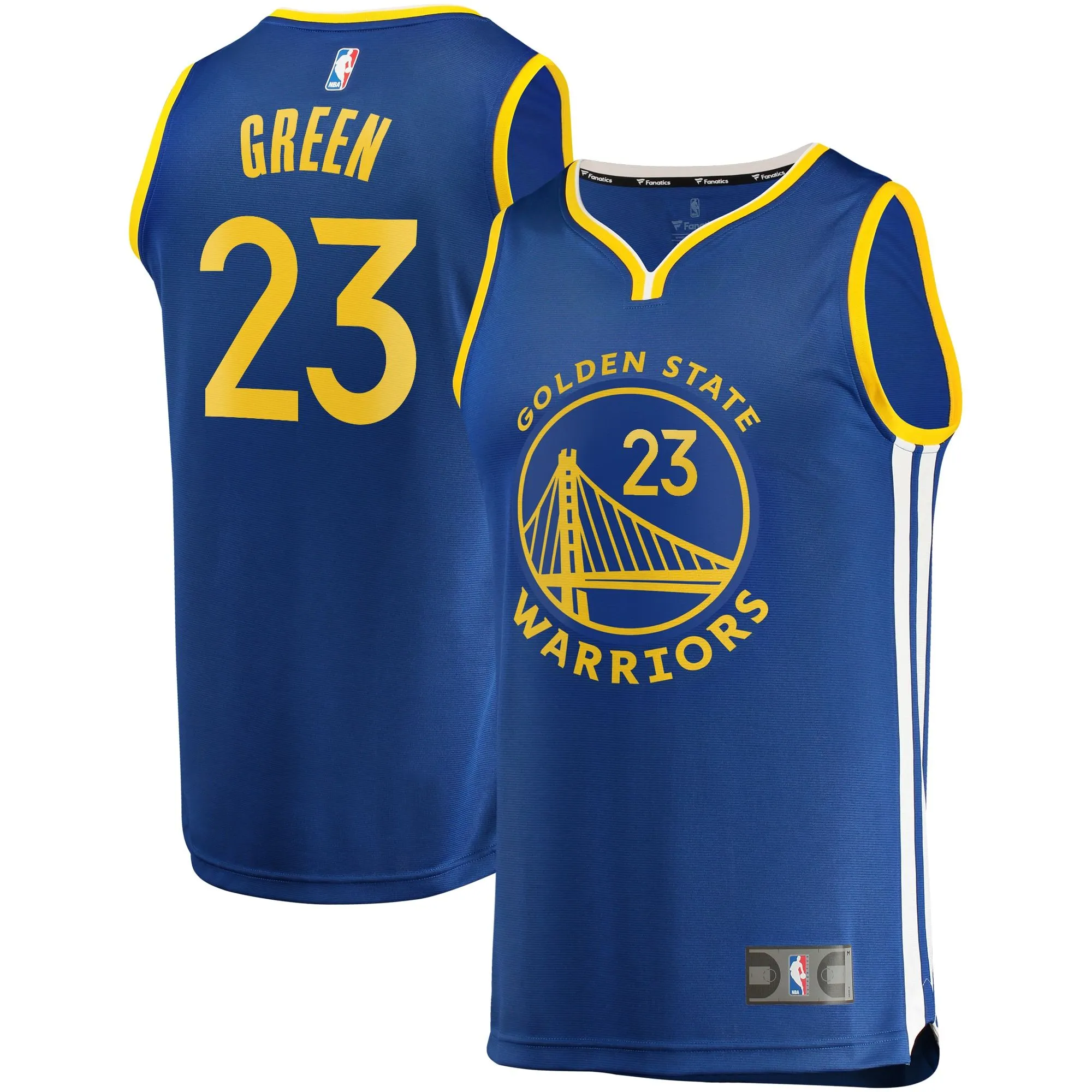 Draymond Green Golden State Warriors Fanatics Branded Youth Fast Break Player Replica Jersey - Icon Edition - Royal