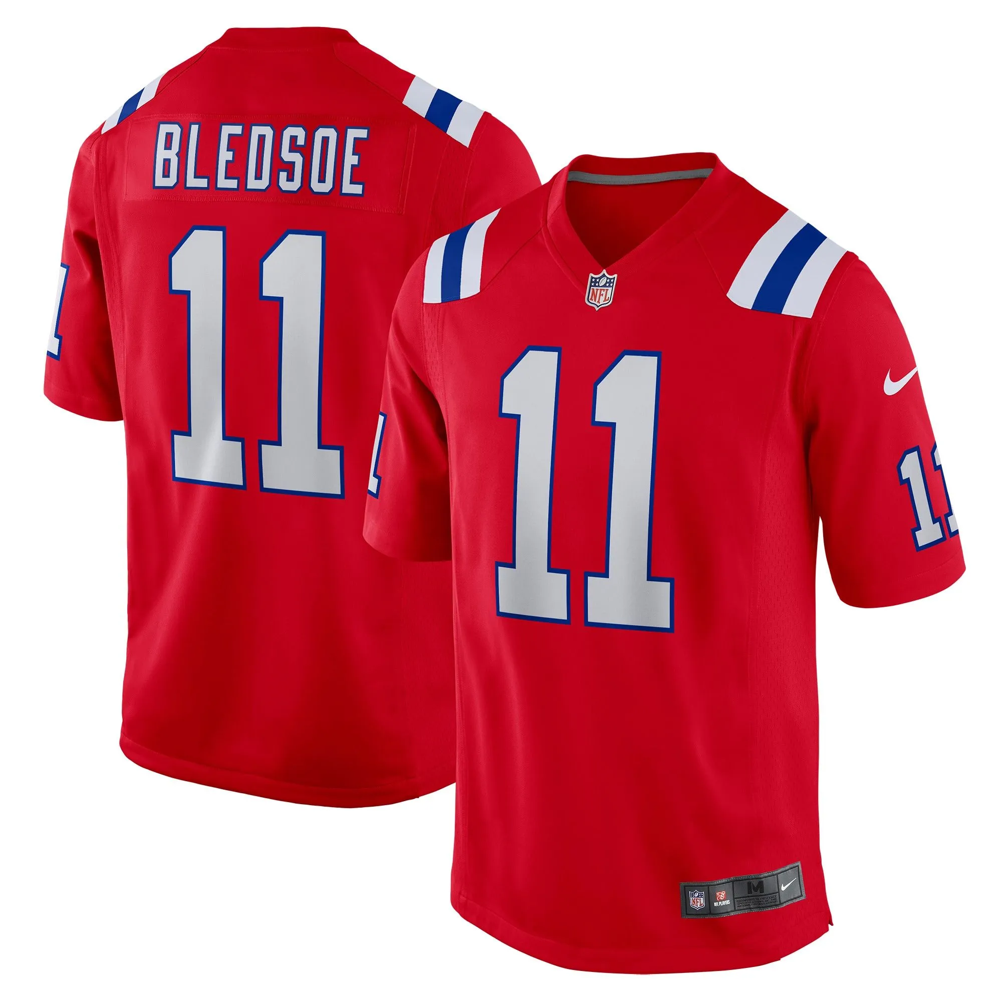 Drew Bledsoe New England Patriots  Retired Player Alternate Game Jersey - Red