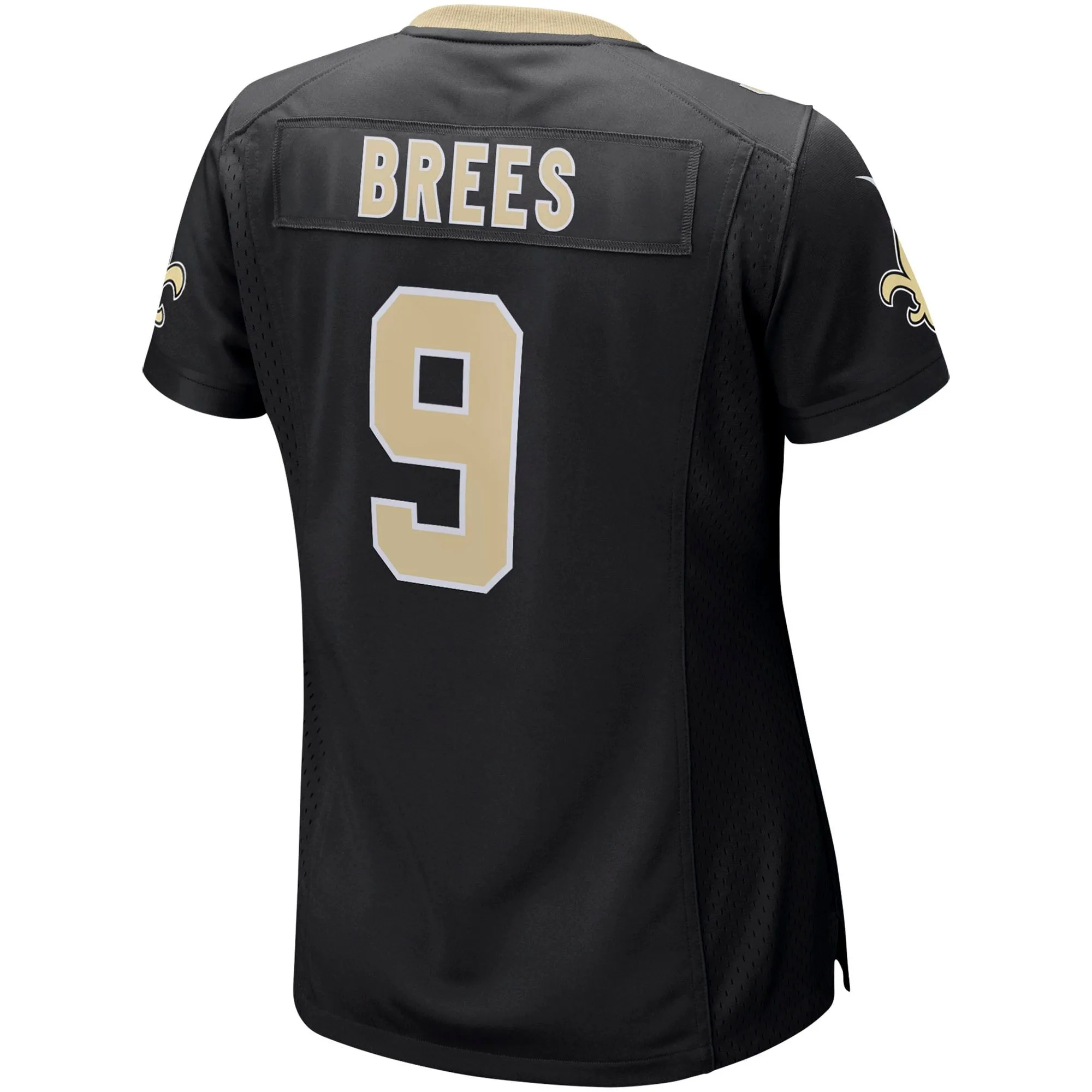 Drew Brees New Orleans Saints  Women's Game Player Jersey - Black