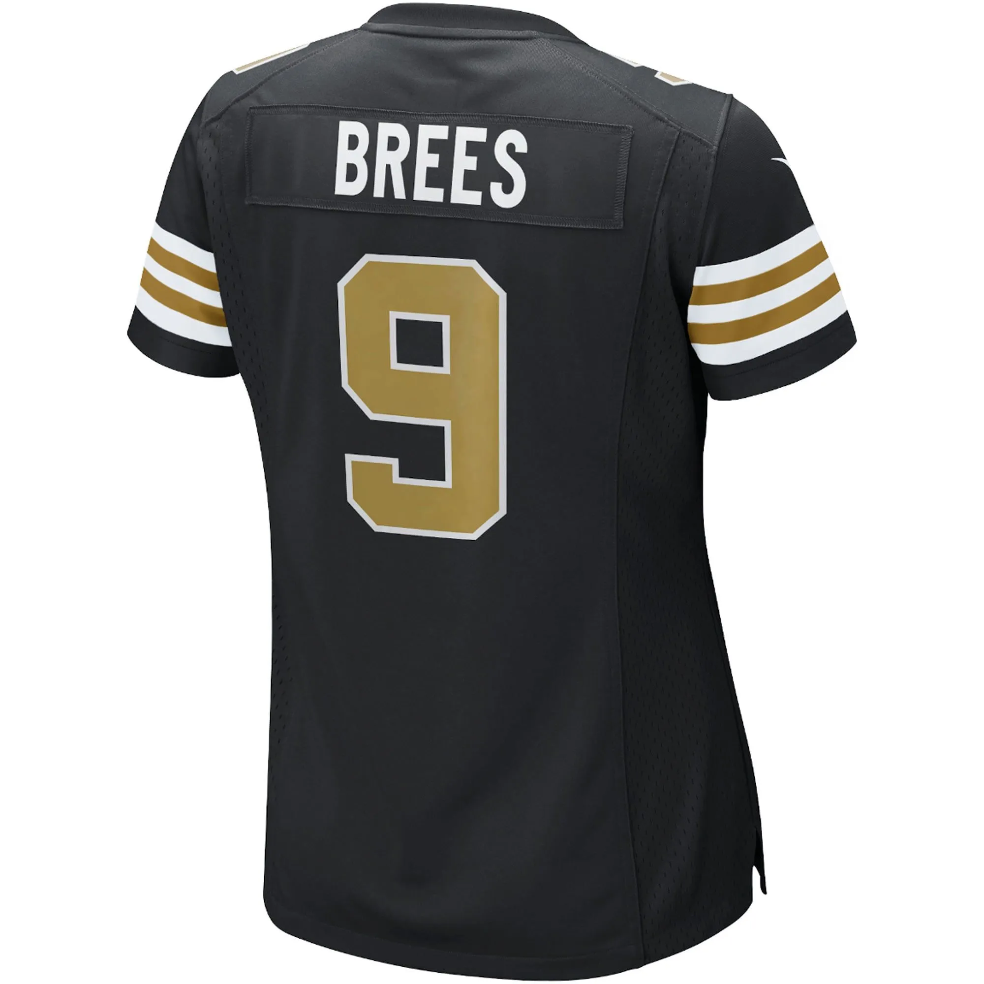 Drew Brees  New Orleans Saints Women's Alternate Game Jersey - Black