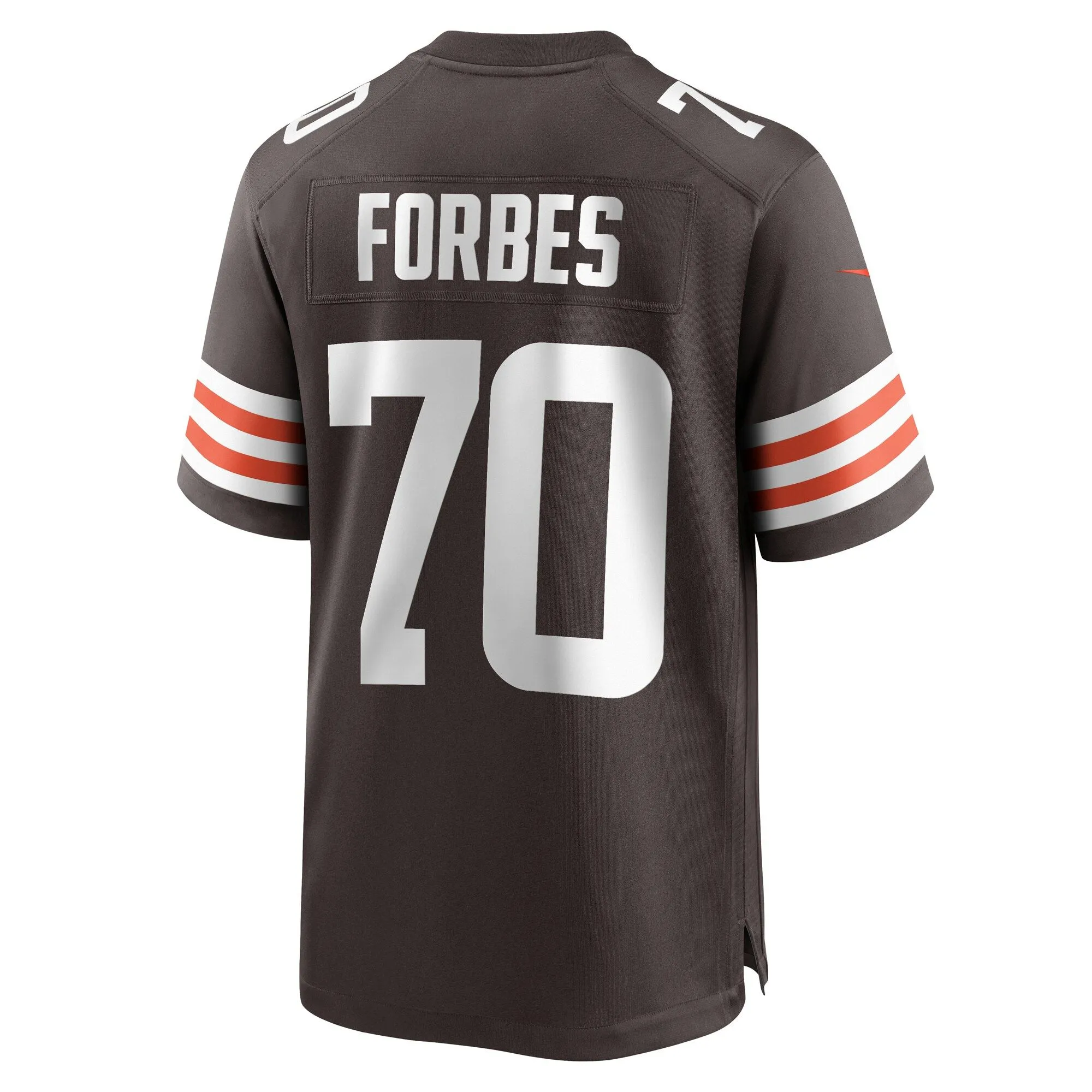 Drew Forbes Cleveland Browns  Team Game Jersey -  Brown