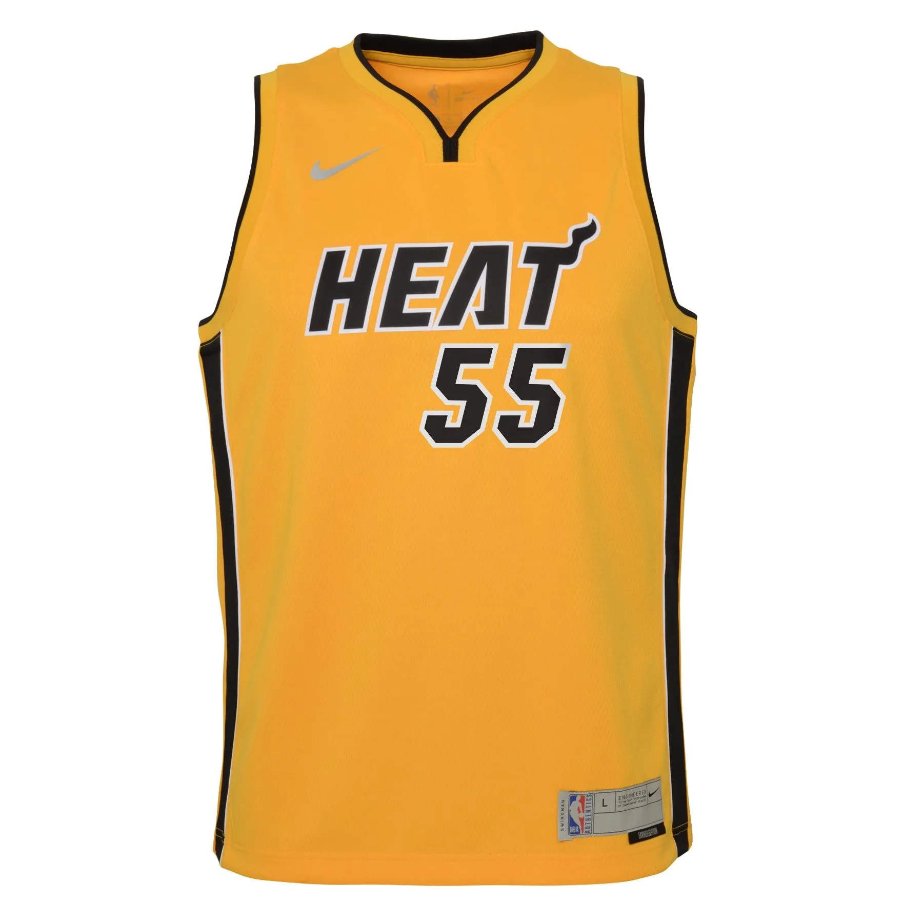 Duncan Robinson Miami Heat  Youth 2020/21 Swingman Player Jersey Trophy Gold - Earned Edition