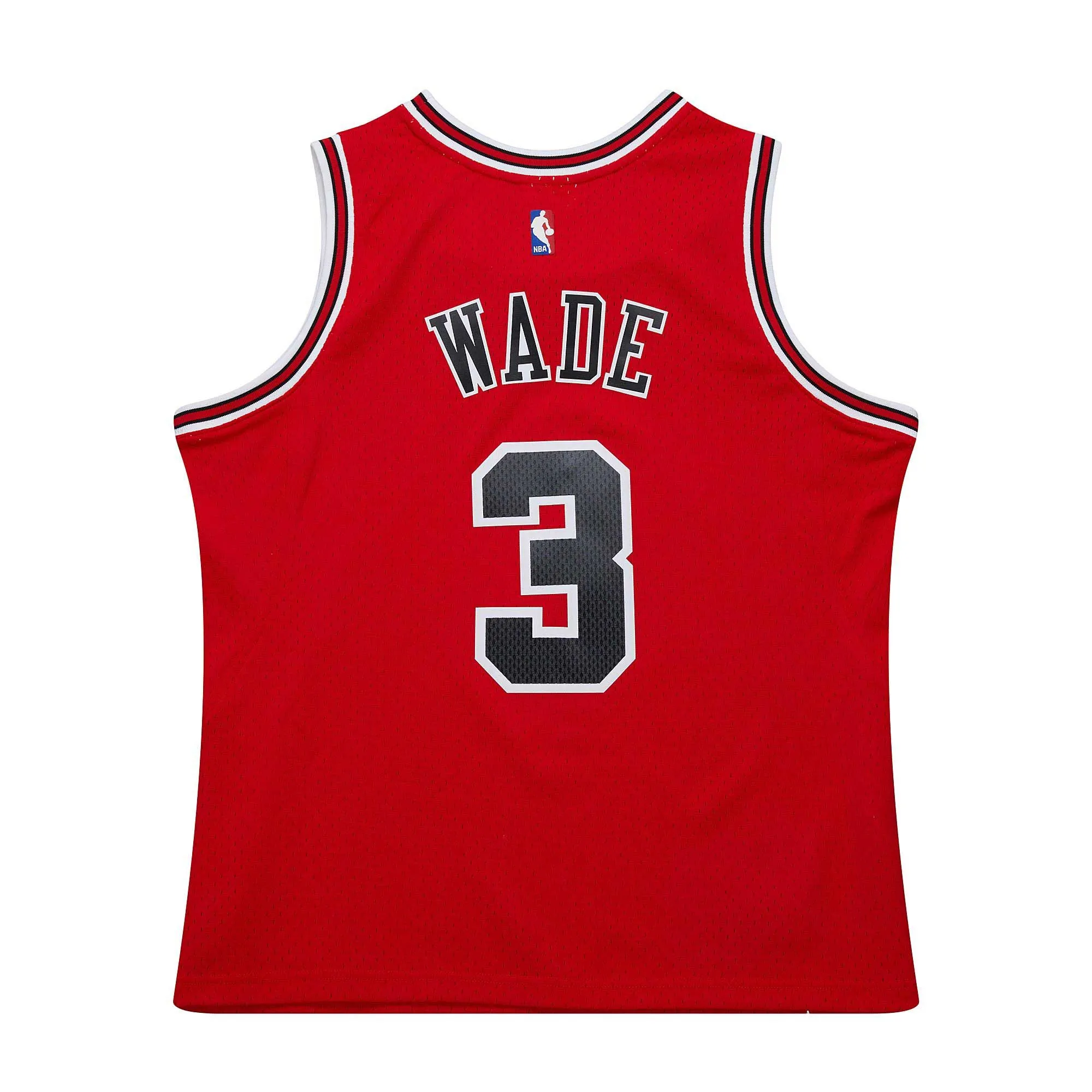 Dwyane Wade Chicago Bulls Mitchell & Ness 2016/17 Hardwood Classics Swingman Jersey - Red