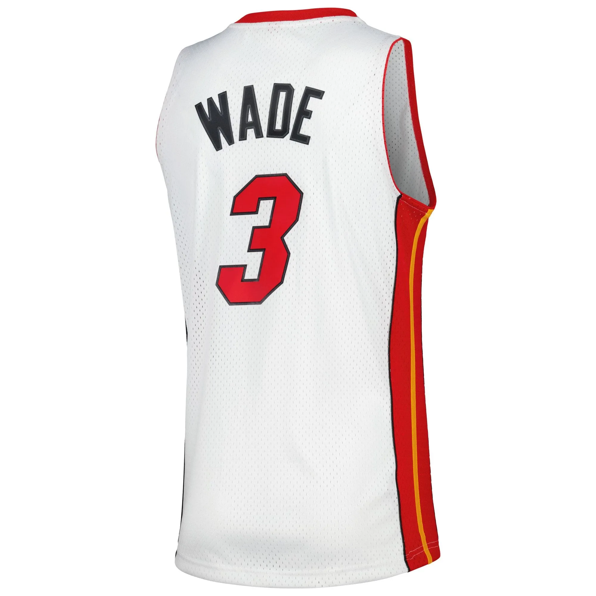 Dwyane Wade Miami Heat Mitchell & Ness 2001/02 Hardwood Classics Swingman Jersey - White