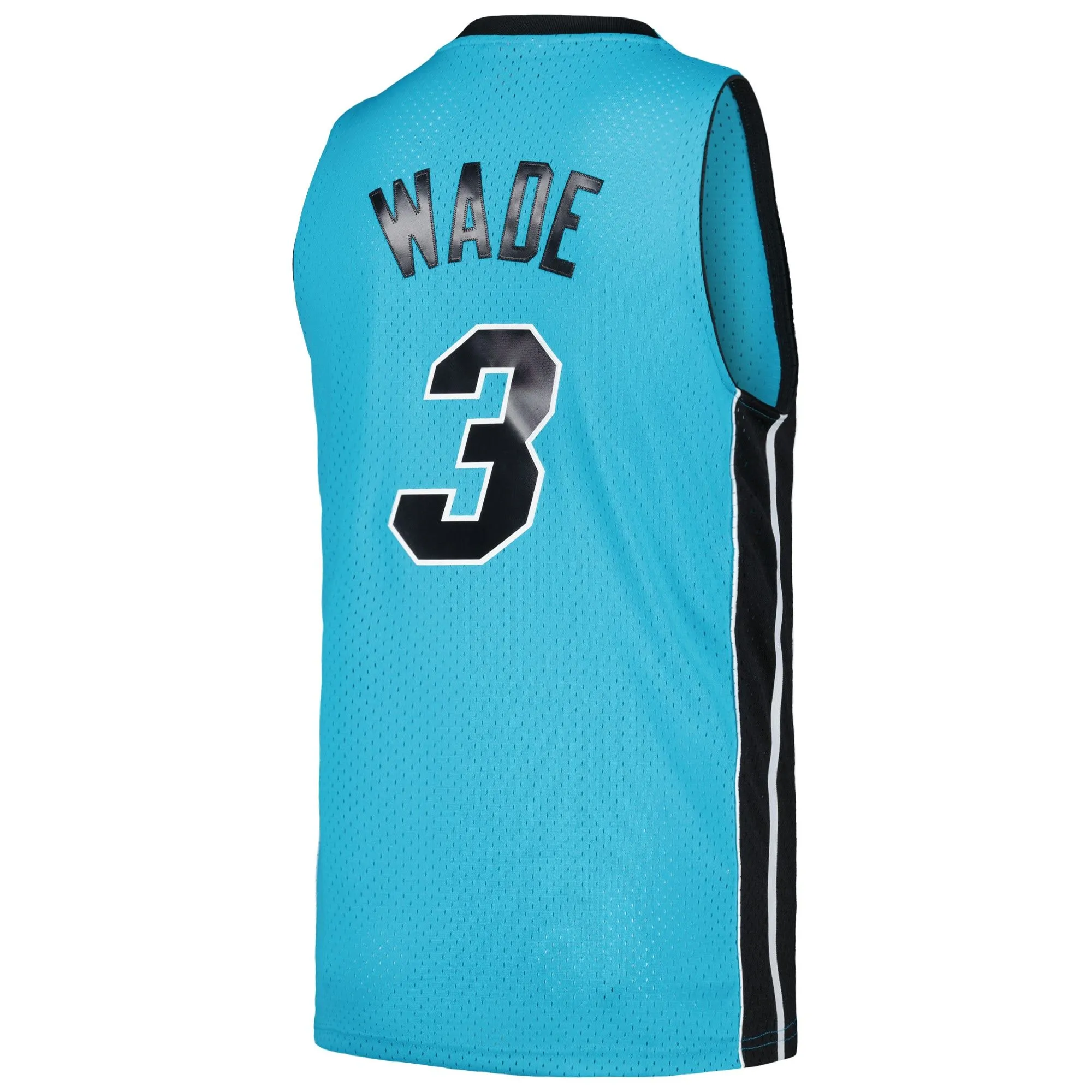 Dwyane Wade Miami Heat Mitchell & Ness Hardwood Classics 2005/06 Tropical Swingman Jersey - Blue