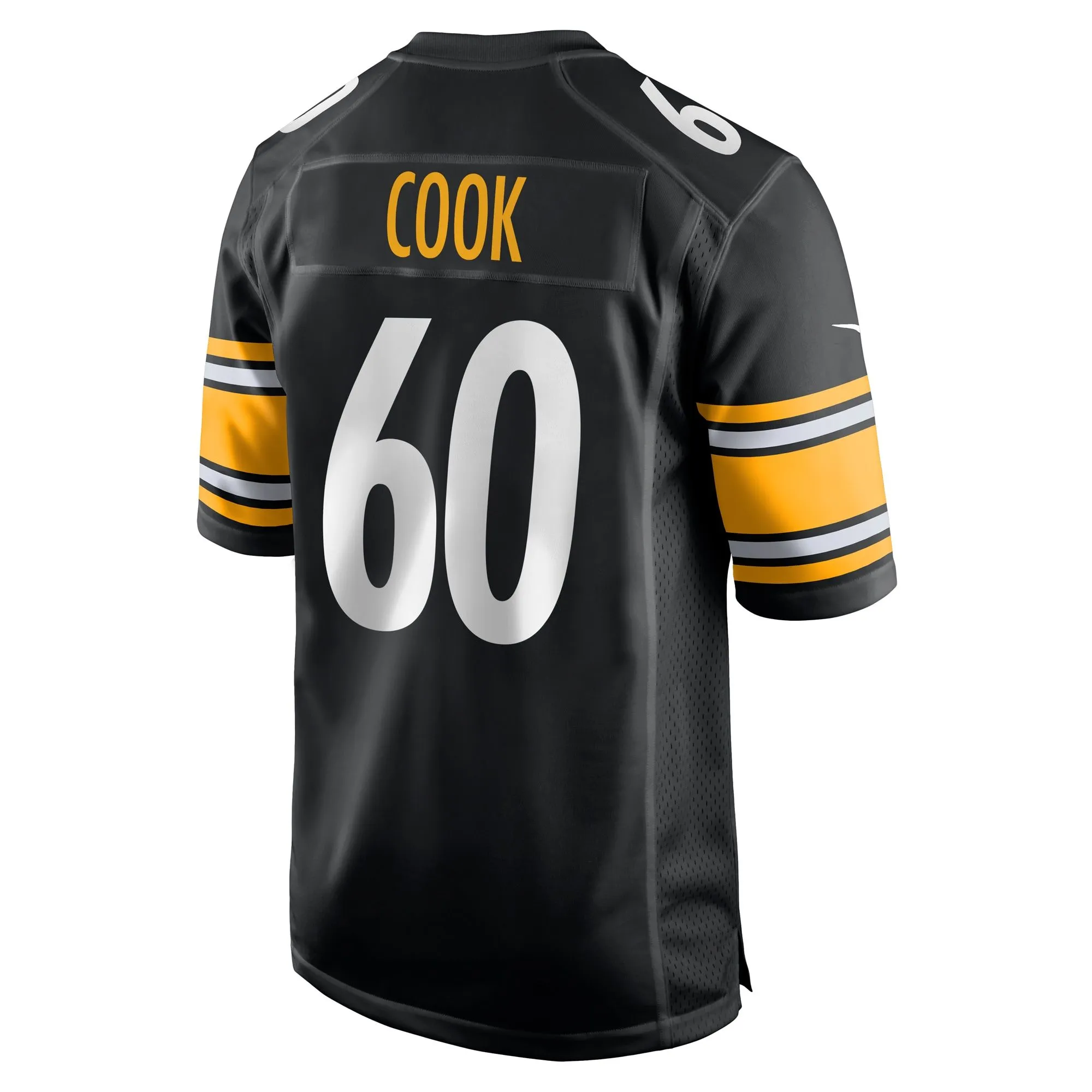 Dylan Cook Pittsburgh Steelers   Game Jersey -  Black