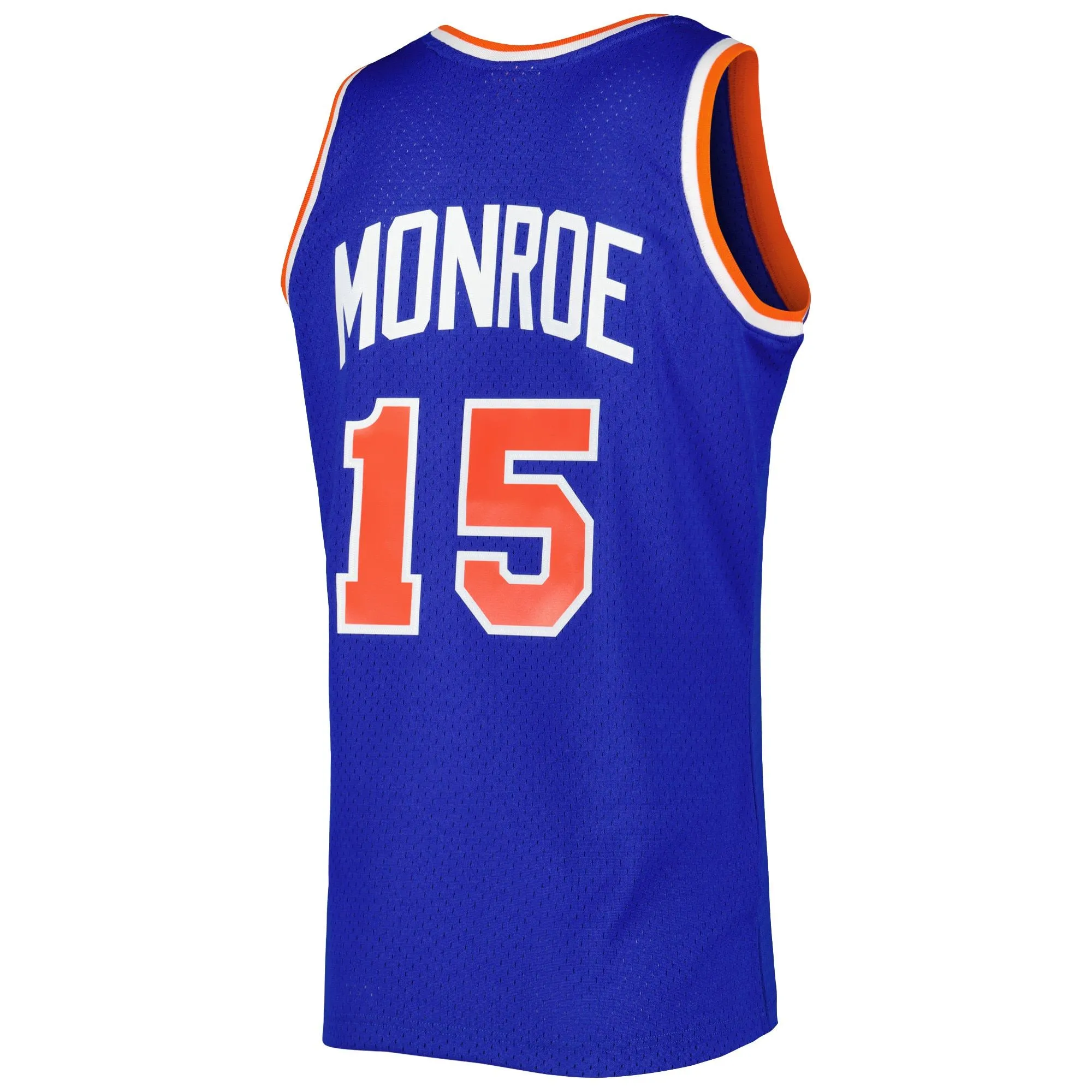 Earl Monroe New York Knicks Mitchell & Ness 2001/02 Hardwood Classics Swingman Jersey - Blue