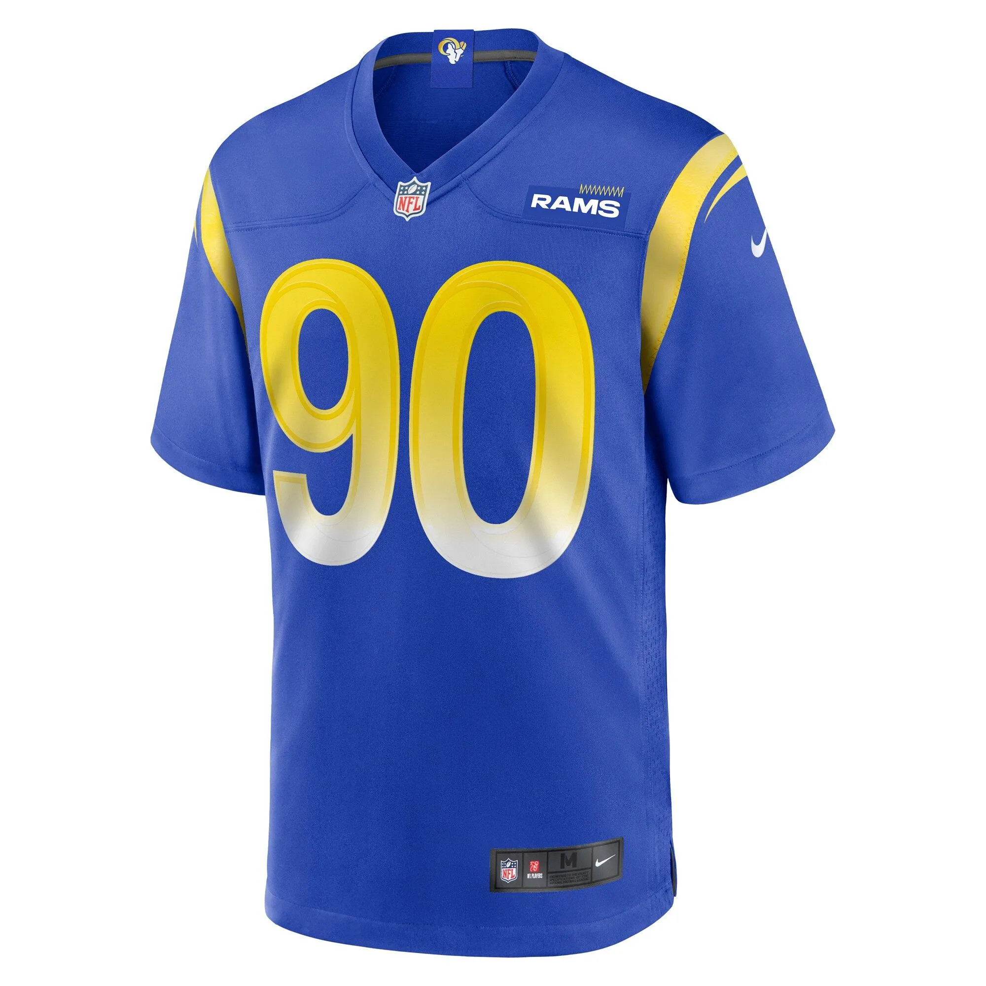 Earnest Brown IV Los Angeles Rams  Team Game Jersey -  Royal