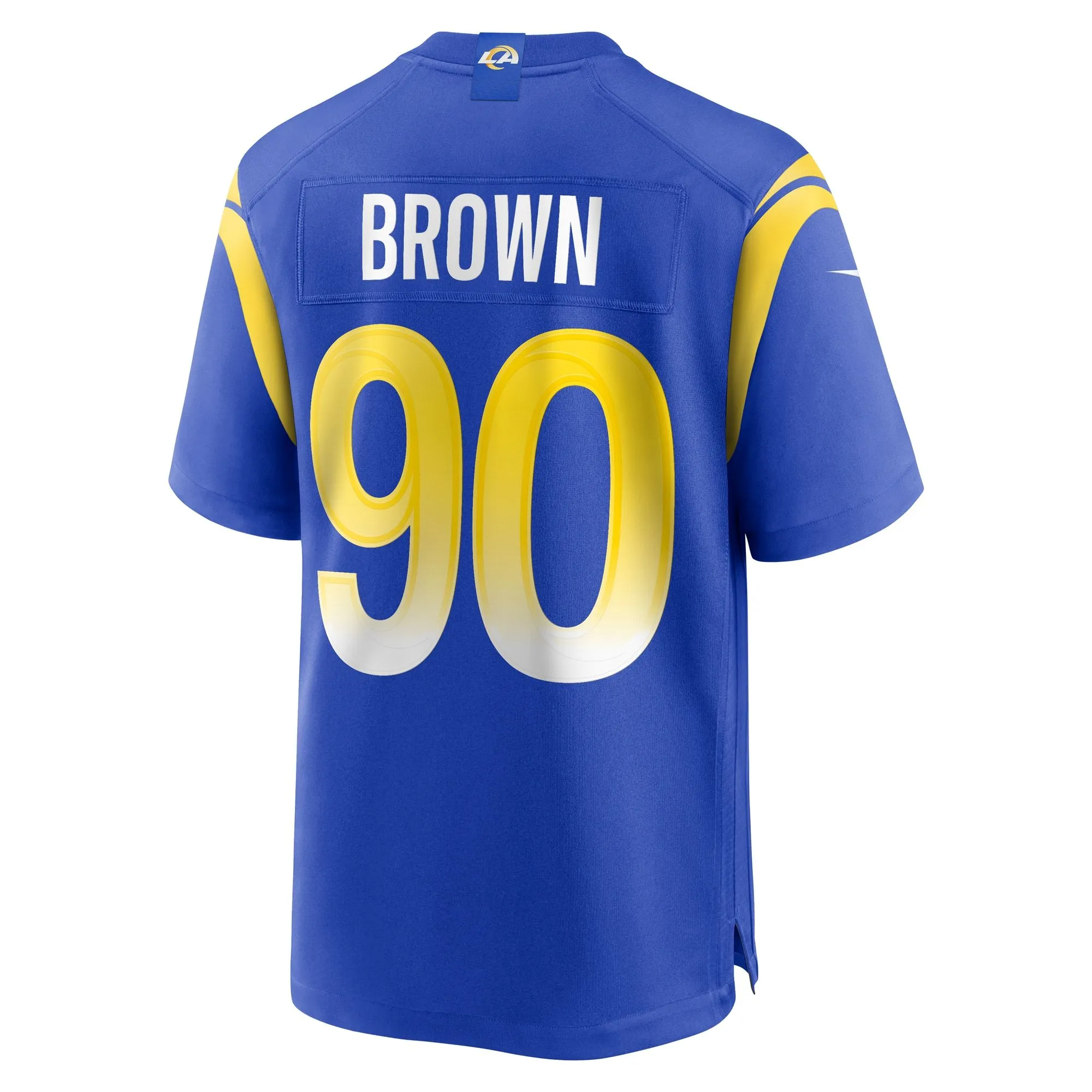 Earnest Brown IV Los Angeles Rams  Team Game Jersey -  Royal