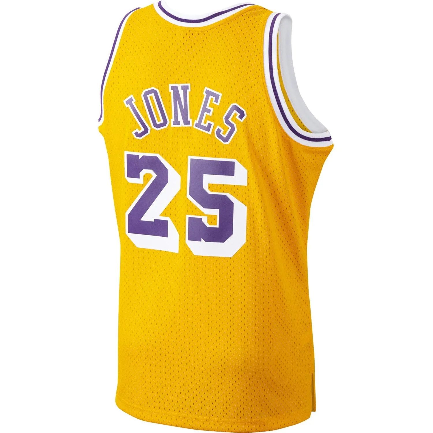 Ed Jones Los Angeles Lakers Mitchell & Ness 1994/95 Hardwood Classics Swingman Jersey - Gold