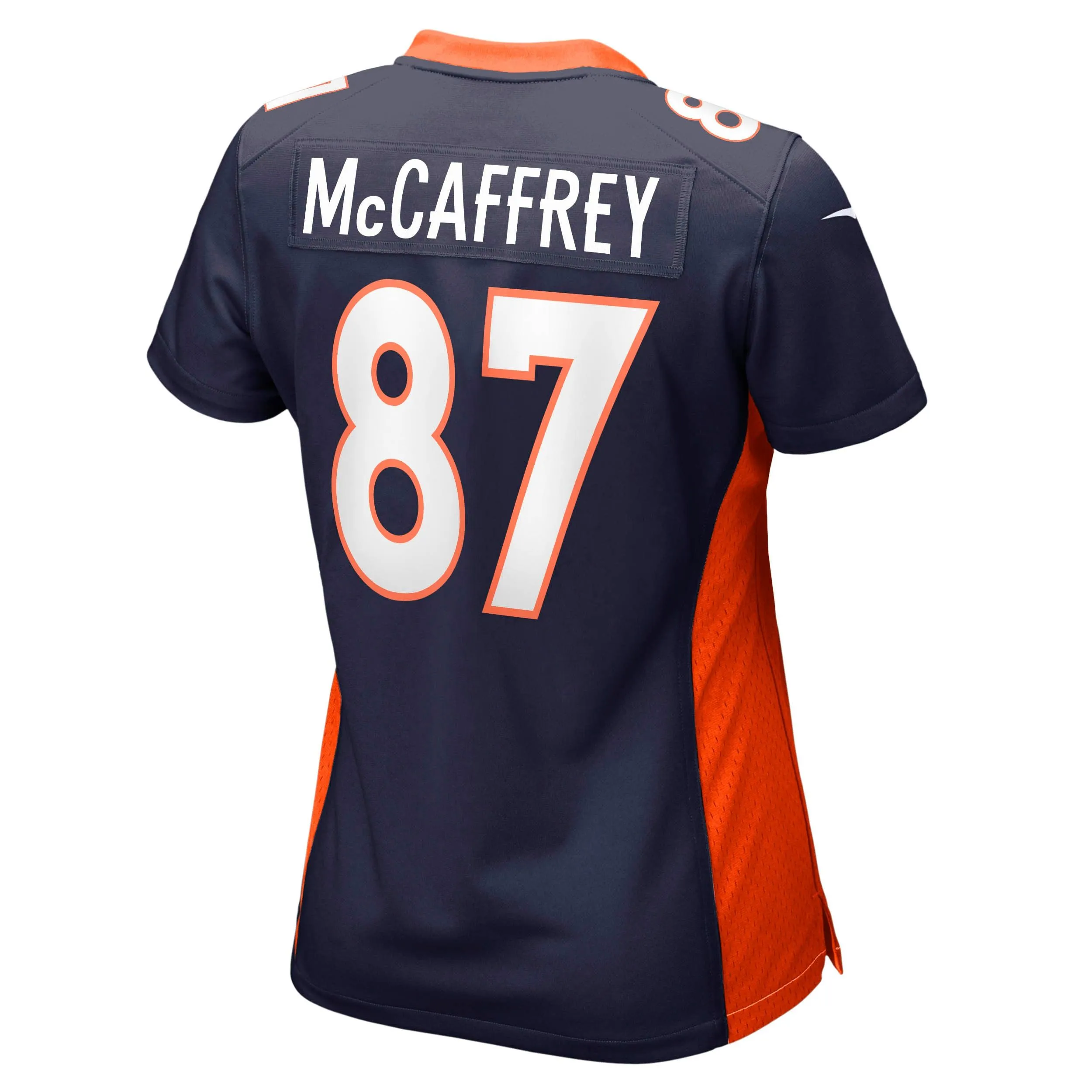 Ed McCaffrey Denver Broncos  Women's Retired Player Jersey - Navy