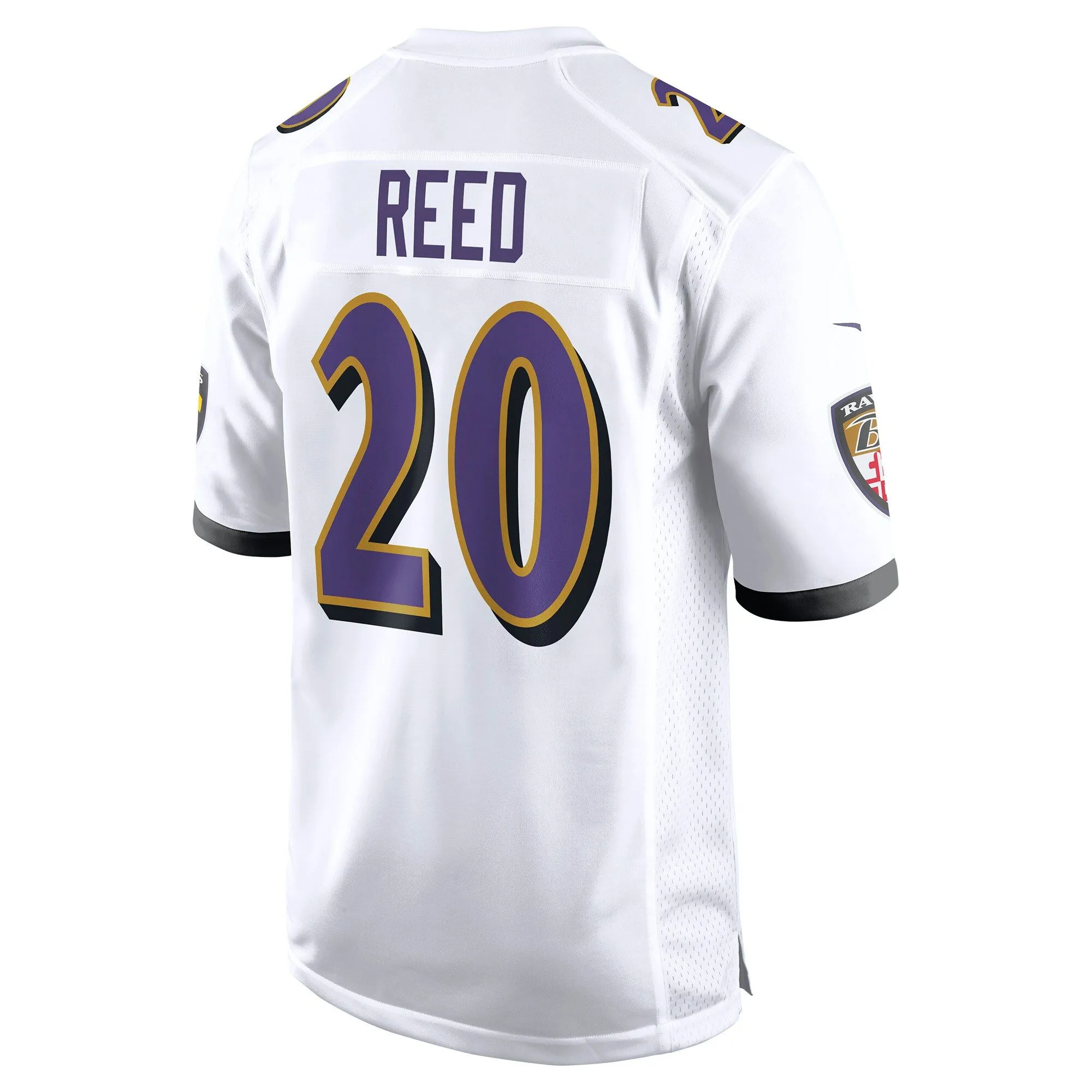 Ed Reed Baltimore Ravens  Retired Player Game Jersey - White