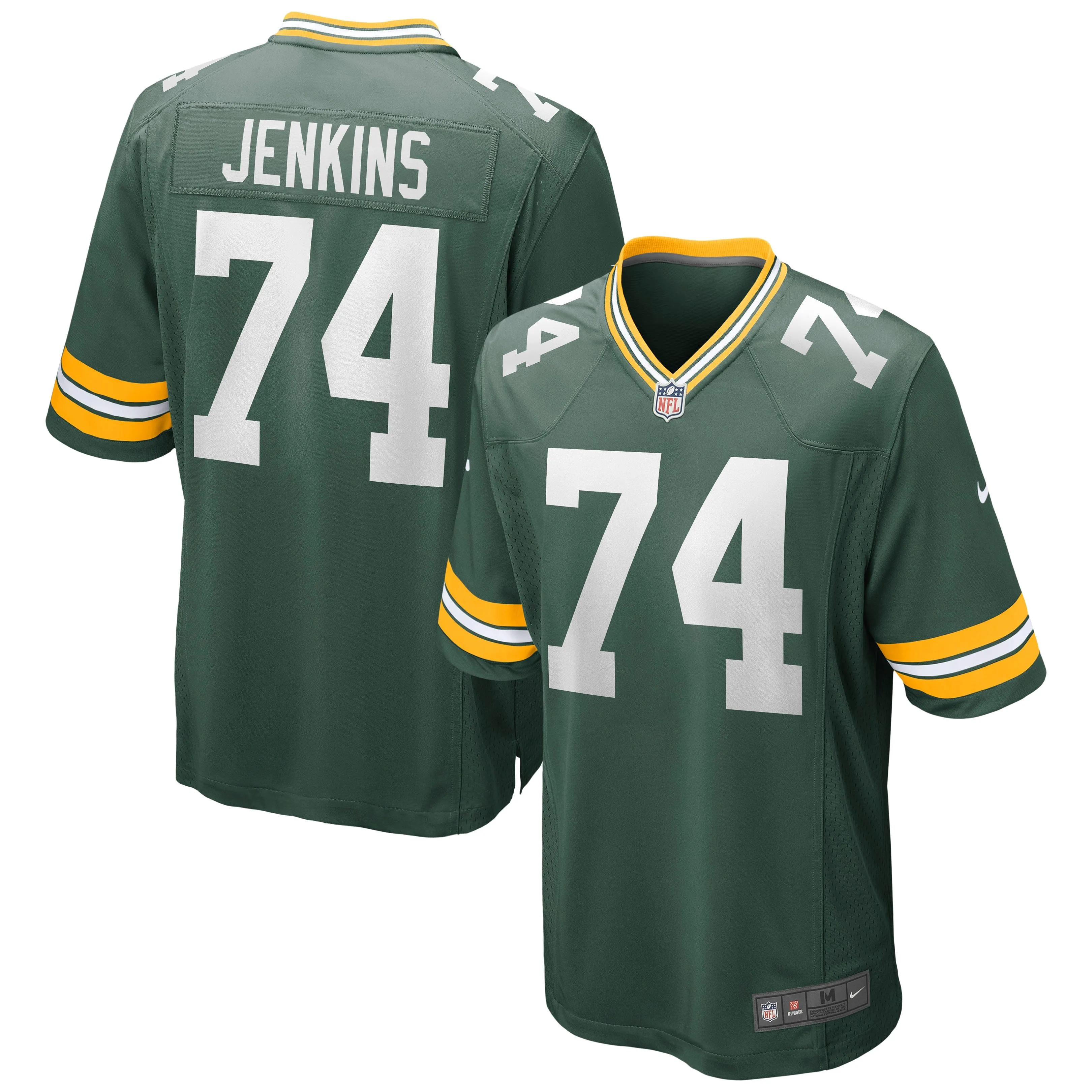 Elgton Jenkins Green Bay Packers  Game Jersey - Green