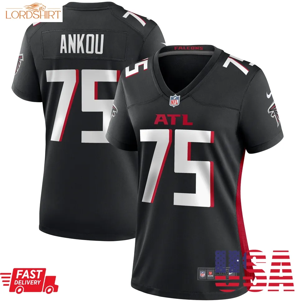 Eli Ankou Atlanta Falcons  Women's  Game Jersey    Black