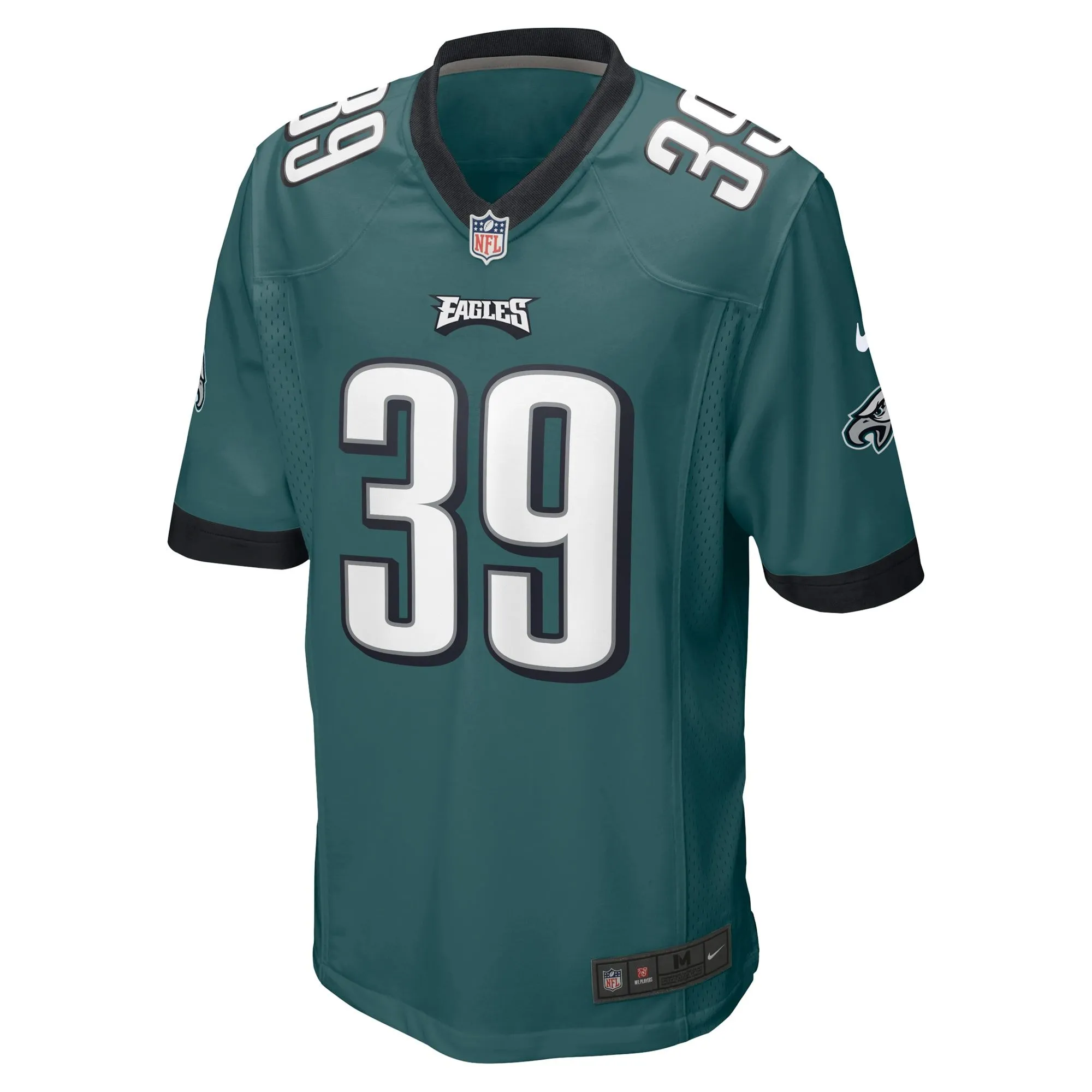 Eli Ricks Philadelphia Eagles  Team Game Jersey - Midnight Green