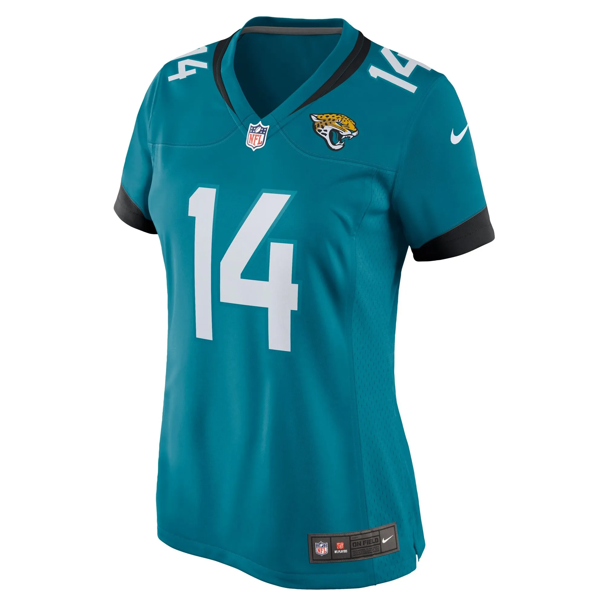 Elijah Cooks Jacksonville Jaguars  Women's Team Game Jersey -  Teal