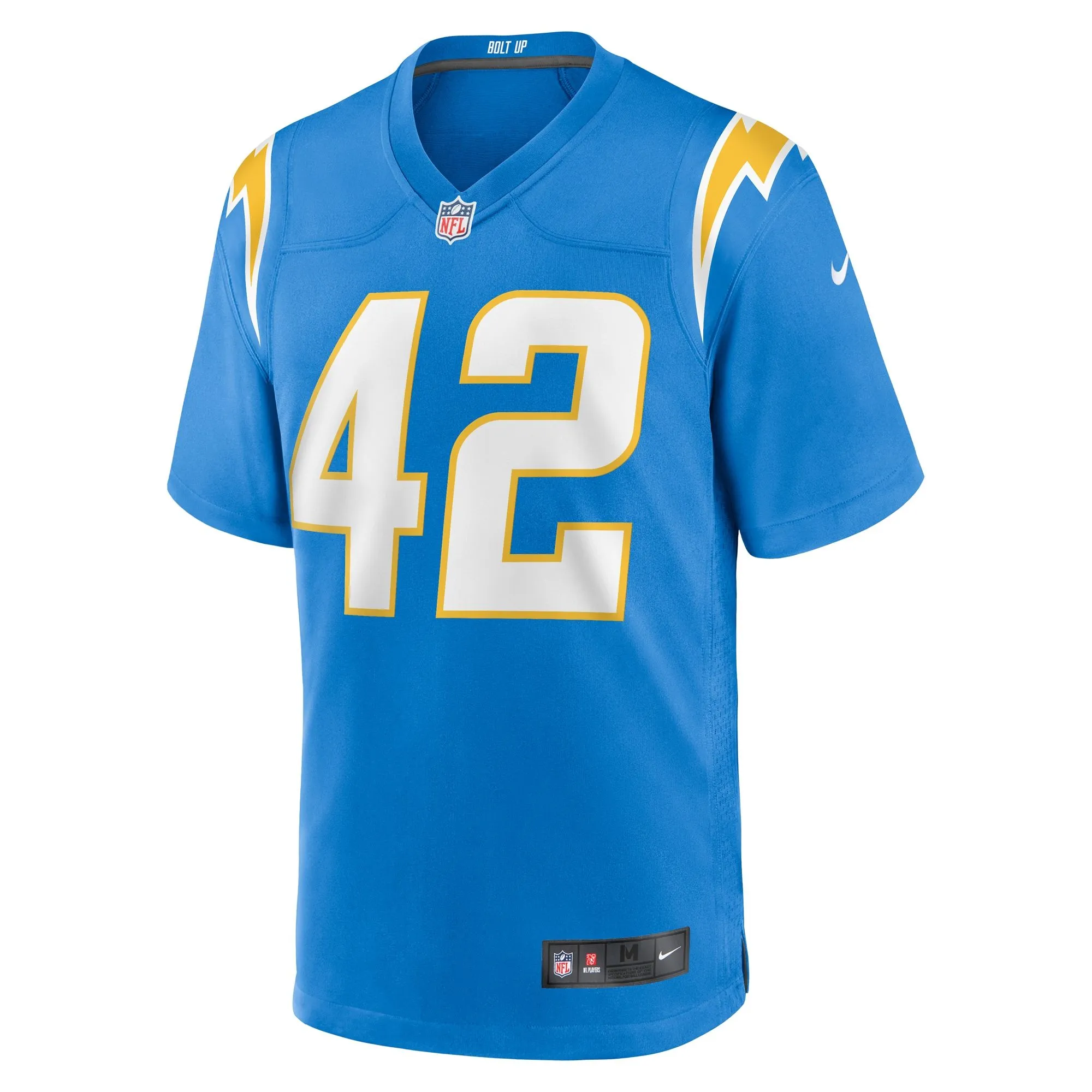 Elijah Dotson Los Angeles Chargers  Team Game Jersey -  Powder Blue