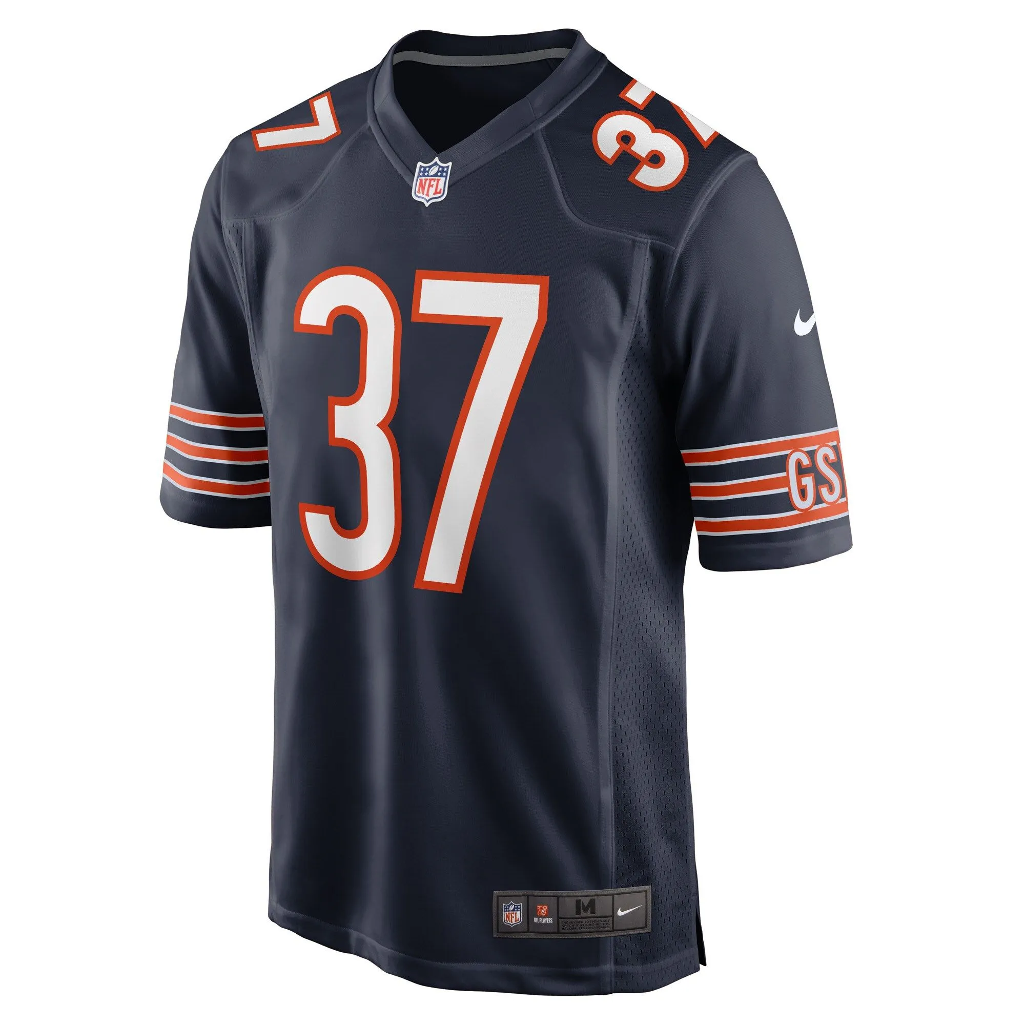 Elijah Hicks Chicago Bears  Game Player Jersey - Navy