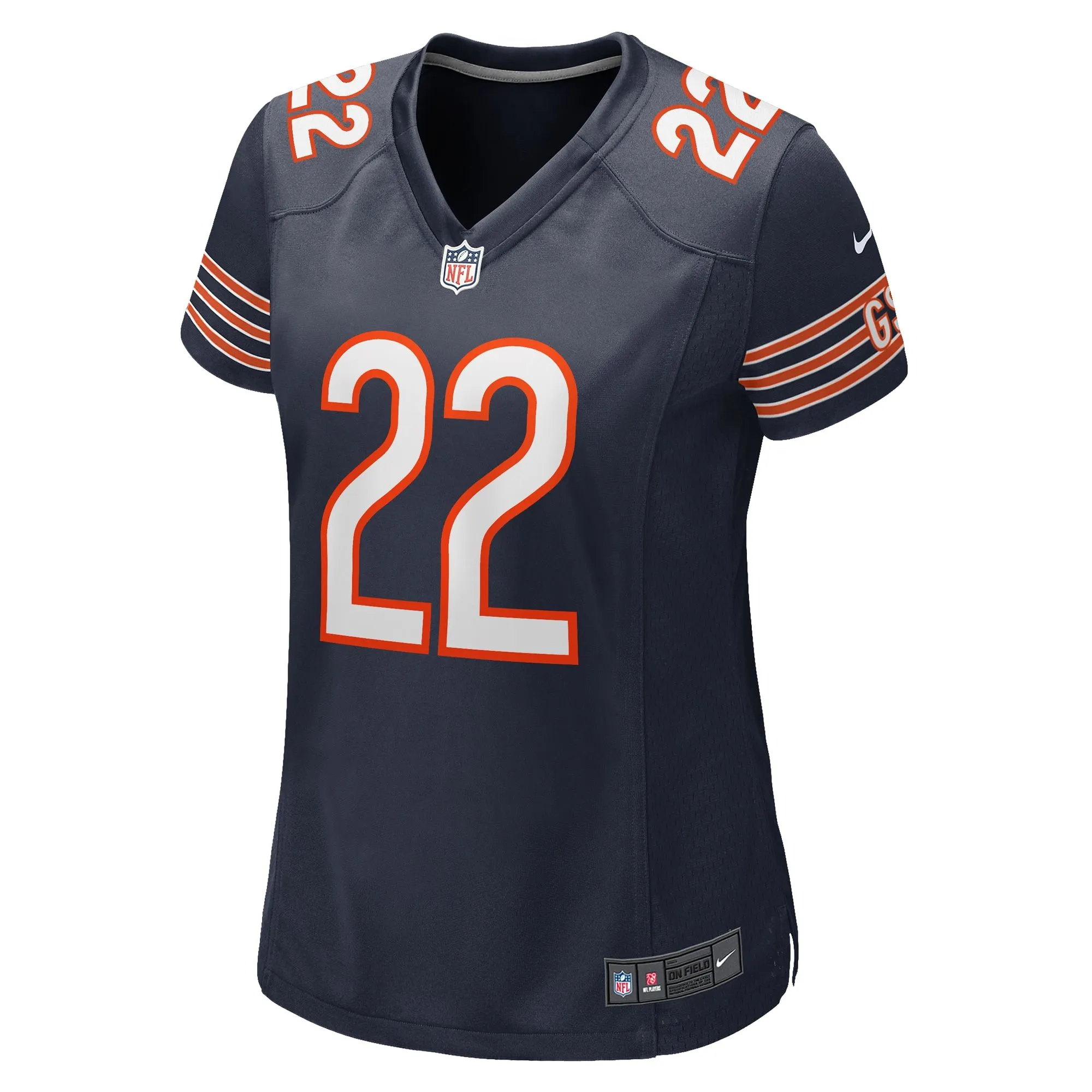 Elijah Hicks Chicago Bears  Women's Team Game Jersey -  Navy