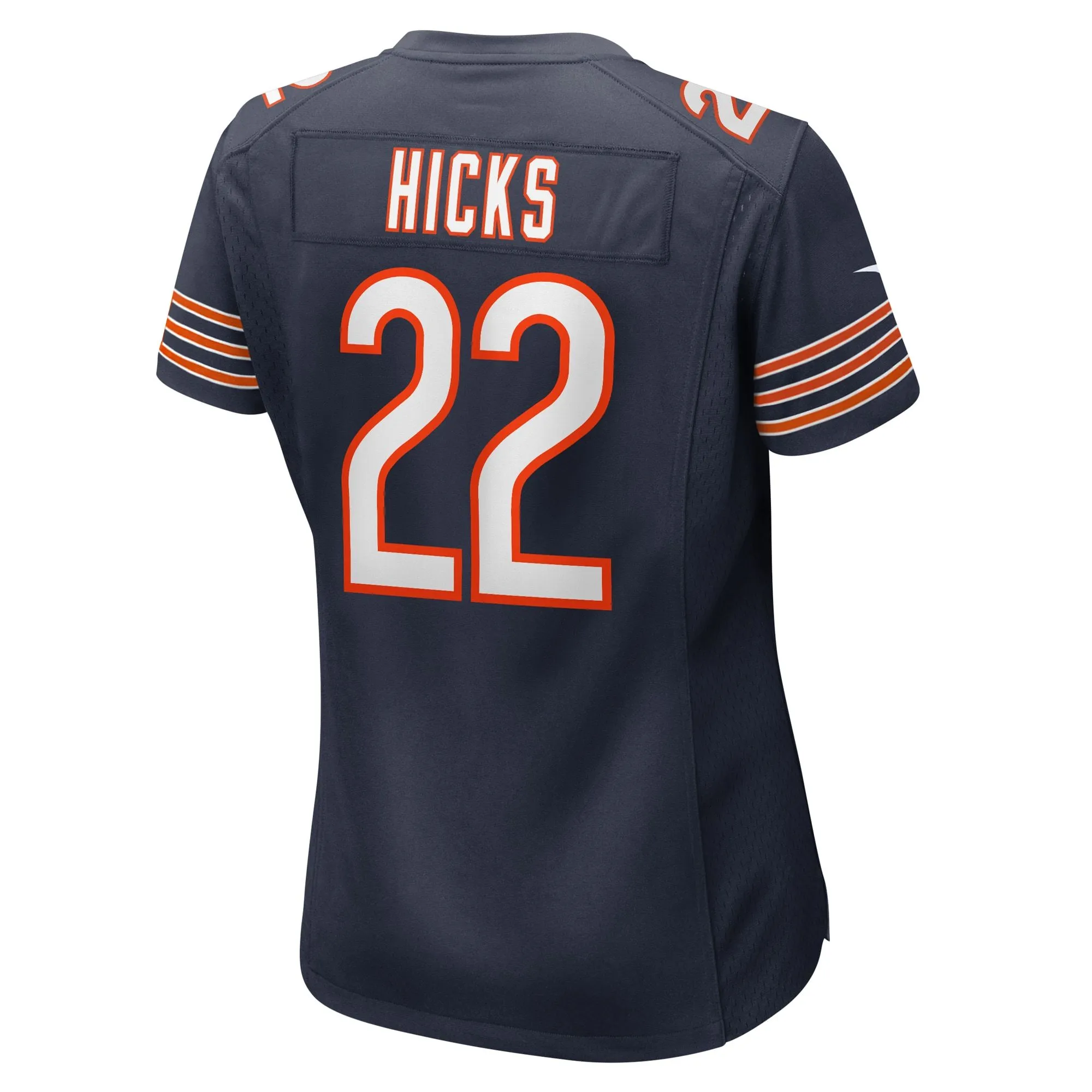 Elijah Hicks Chicago Bears  Women's Team Game Jersey -  Navy