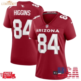 Elijah Higgins Arizona Cardinals  Women's Team Game Jersey    Cardinal