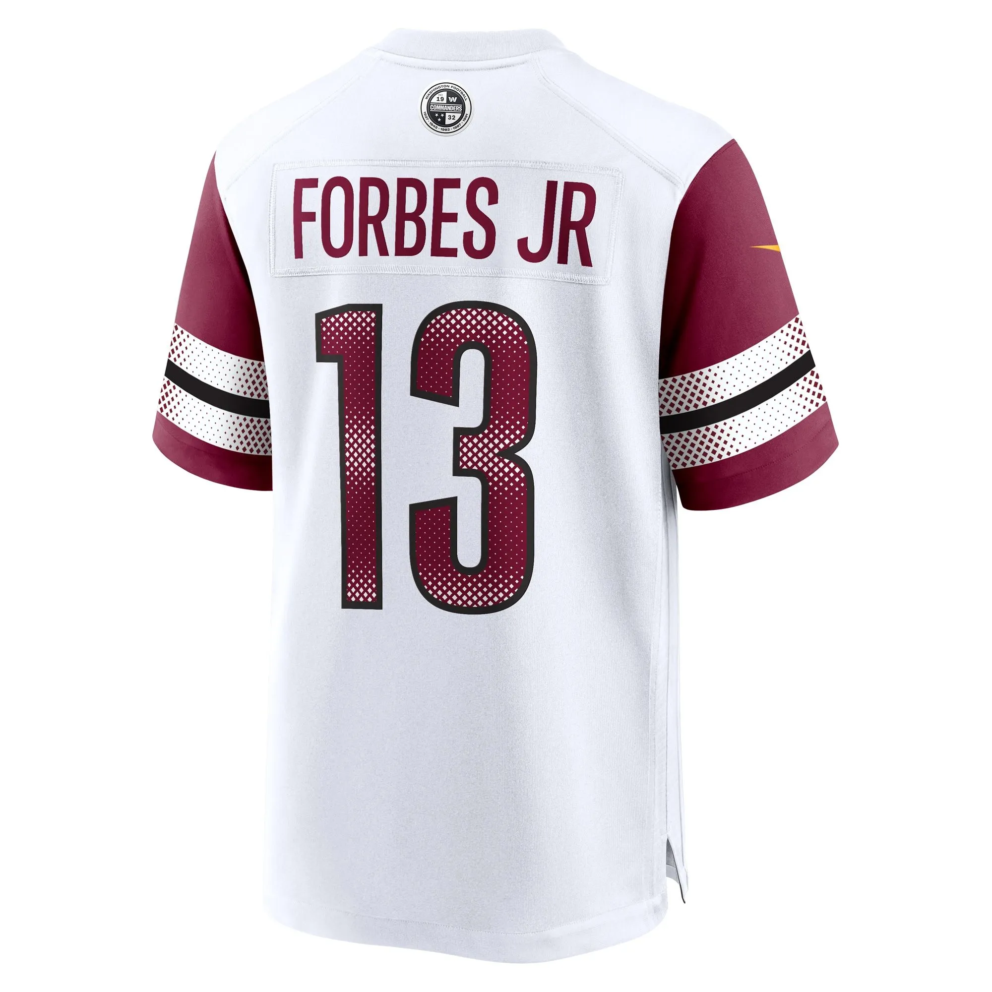 Emmanuel Forbes Jr. Washington Commanders  Away Game Jersey - White