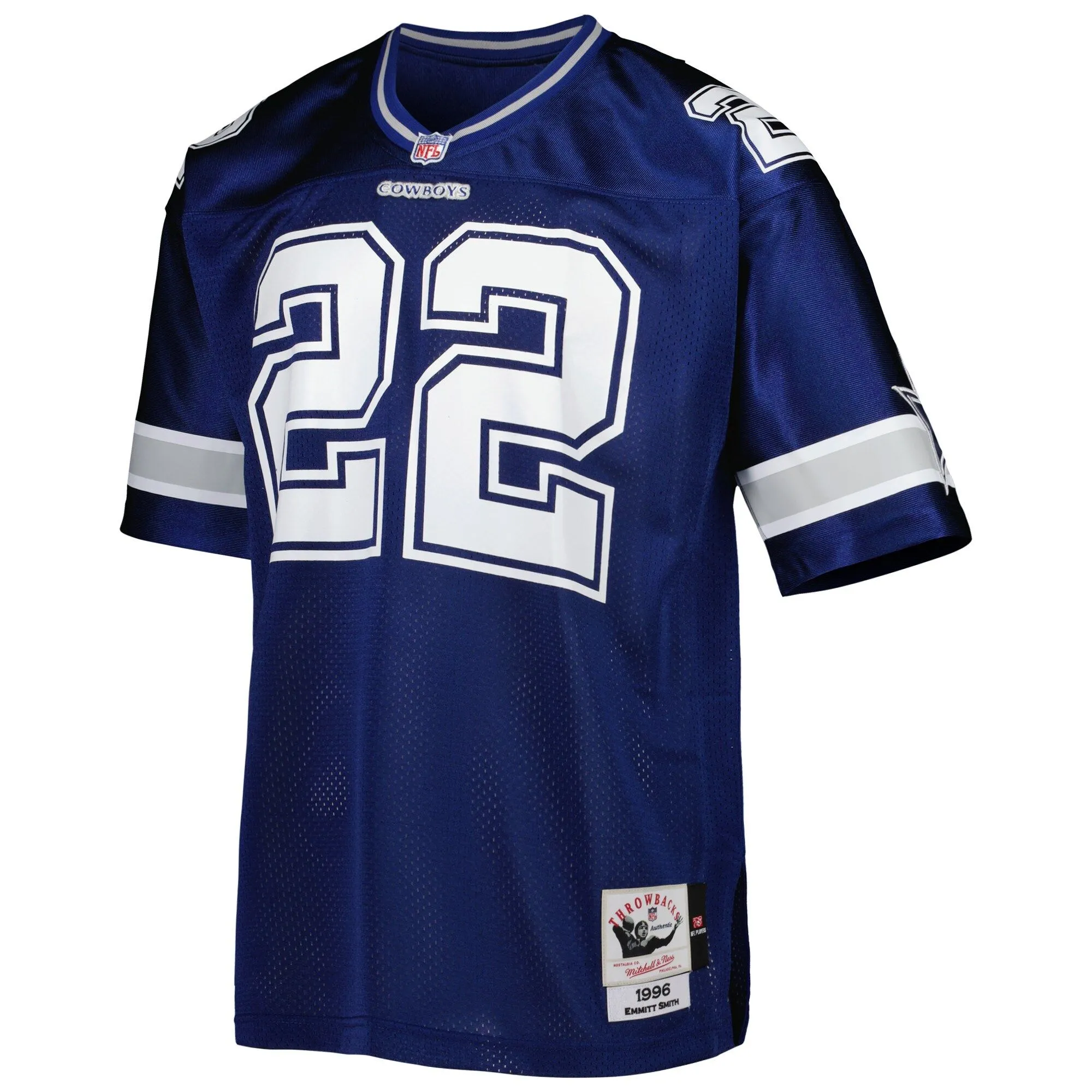 Emmitt Smith Dallas Cowboys 1996 Mitchell & Ness  Throwback Retired Player Jersey - Navy