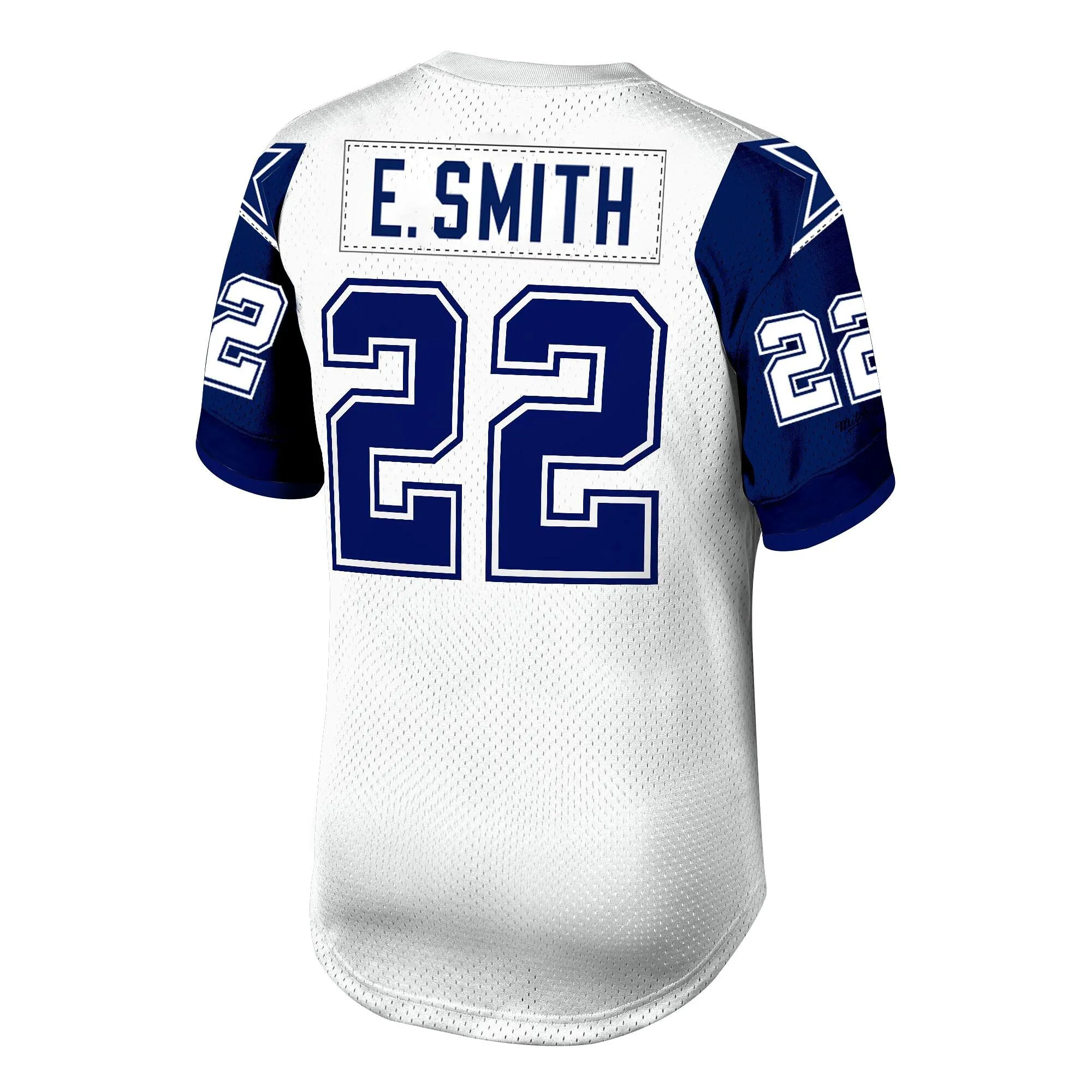 Emmitt Smith Dallas Cowboys 1996 Mitchell & Ness  Throwback Retired Player Jersey - White