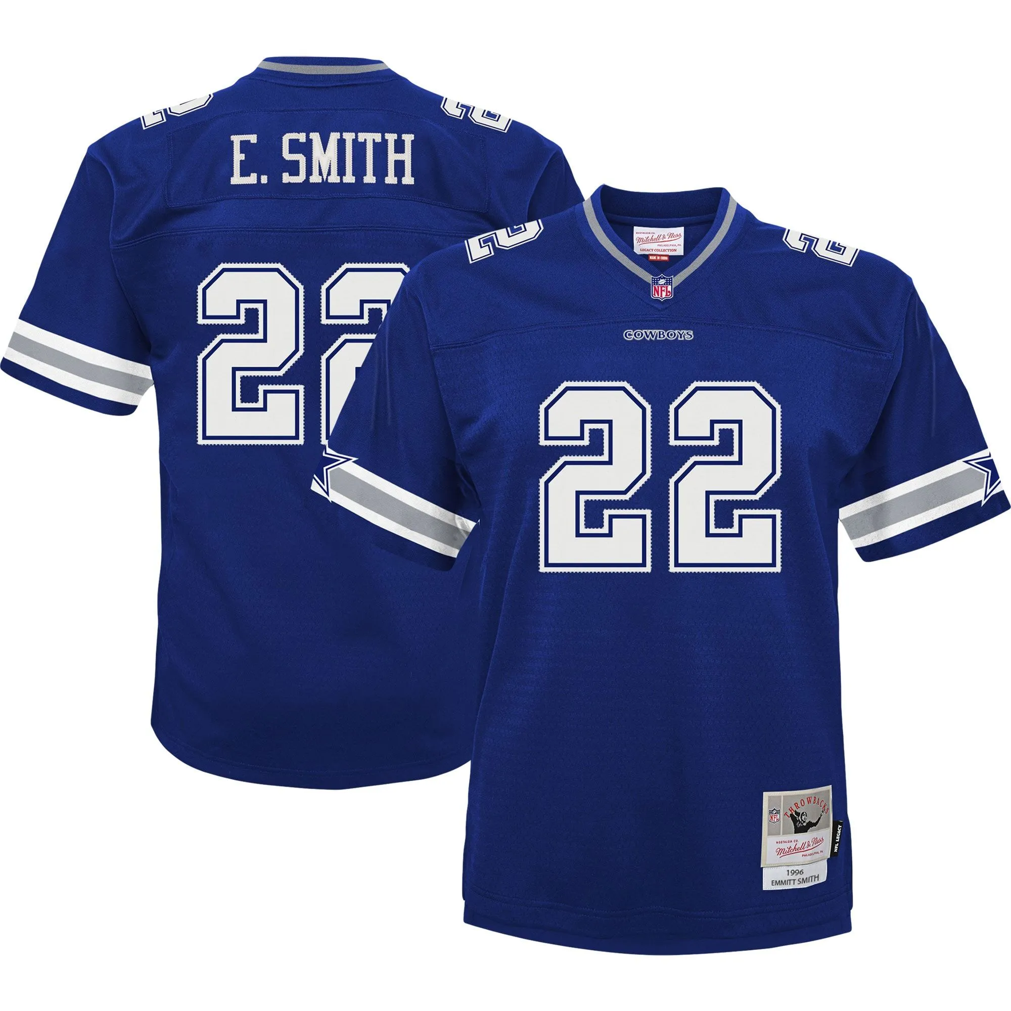 Emmitt Smith Dallas Cowboys Mitchell & Ness Infant 1996 Retired Legacy Jersey - Navy