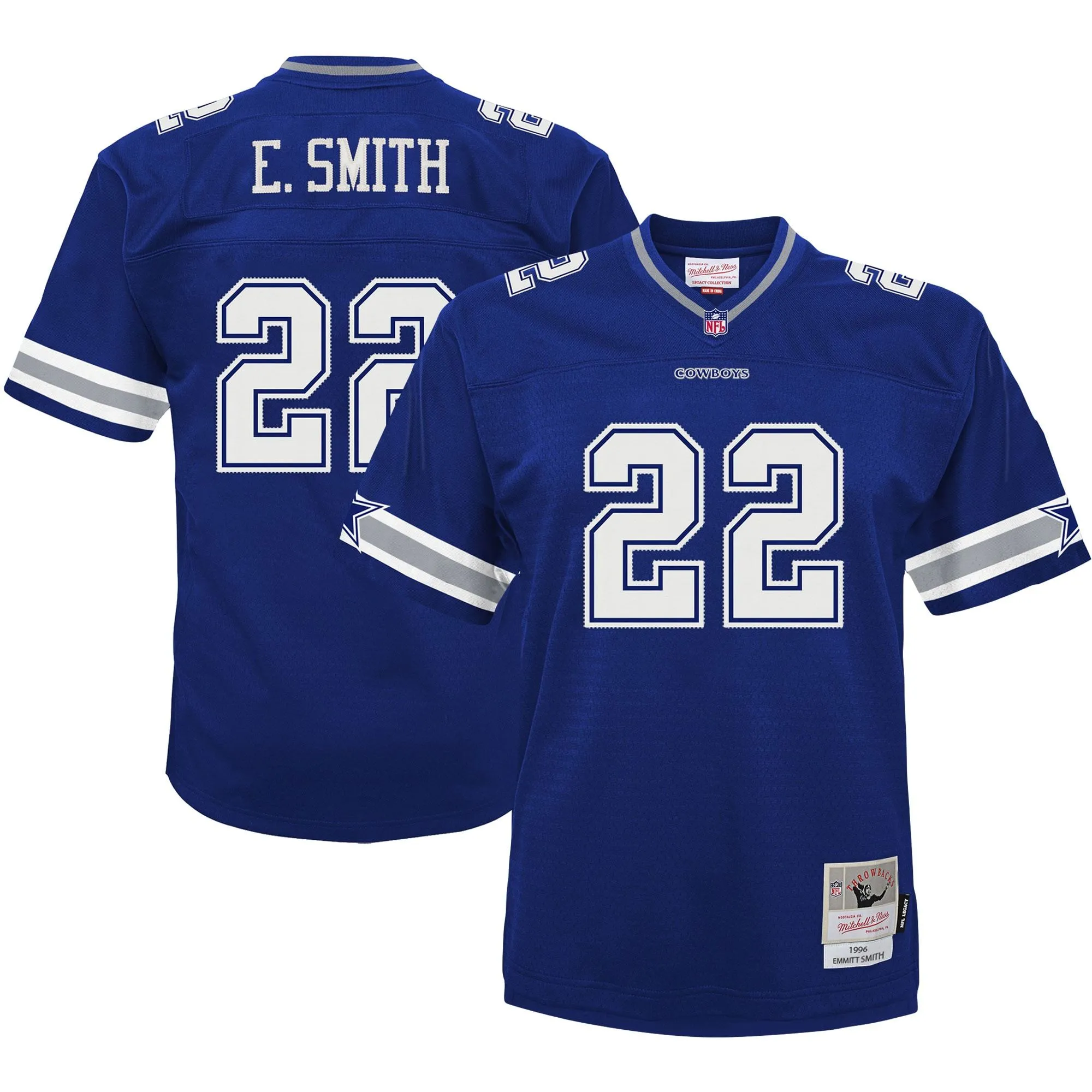 Emmitt Smith Dallas Cowboys Mitchell & Ness Preschool 1996 Retired Player Legacy Jersey - Navy