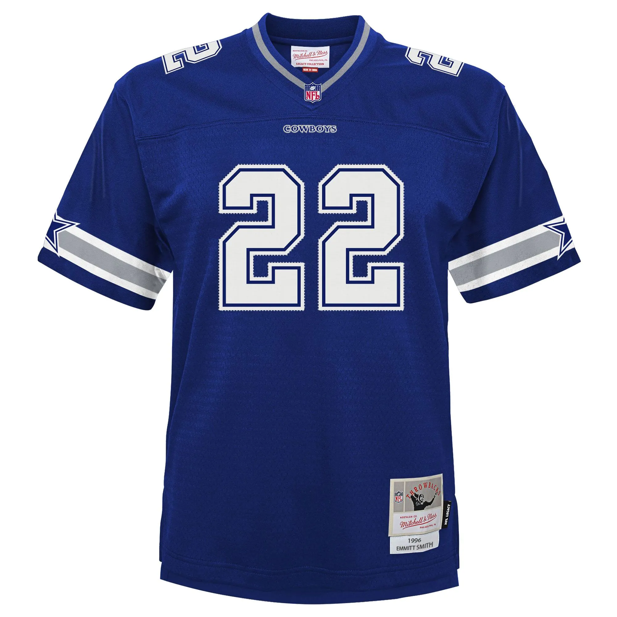 Emmitt Smith Dallas Cowboys Mitchell & Ness Preschool 1996 Retired Player Legacy Jersey - Navy